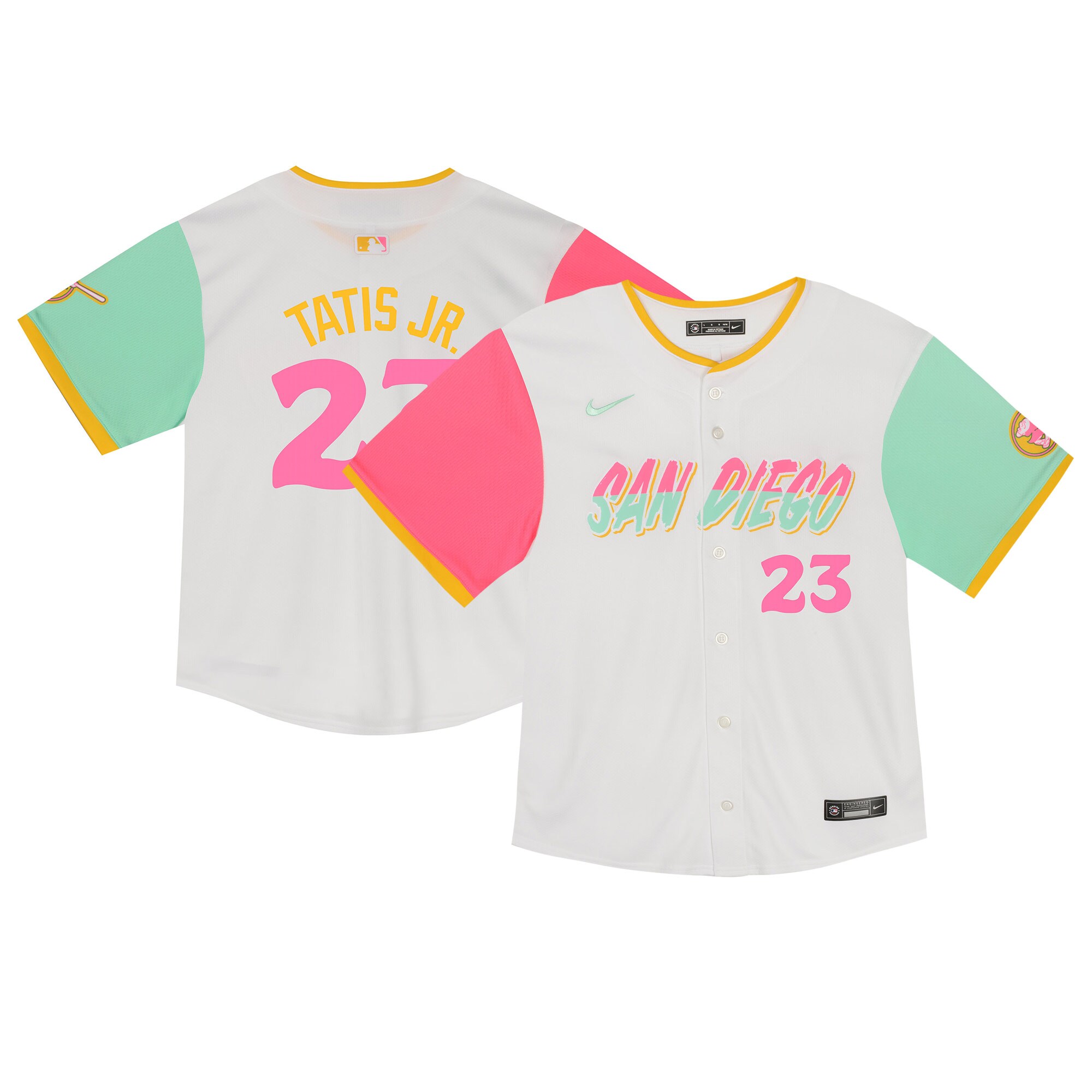Fernando Tatis Jr. San Diego Padres Infant City Connect Limited Player Jersey - White cheap jerseys for sale - CheapJerseys.Shop