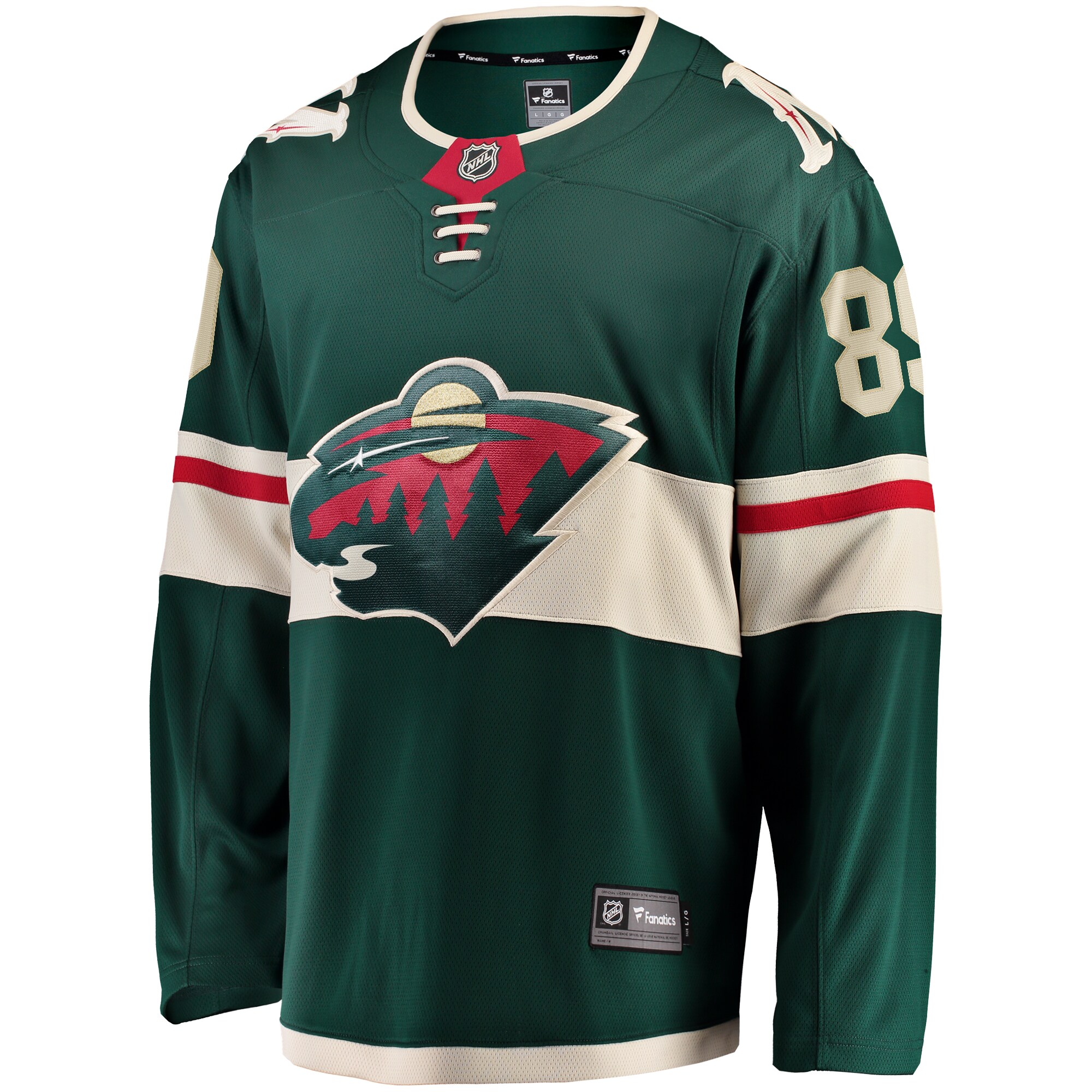Frederick Gaudreau Minnesota Wild Fanatics Home Breakaway Player Jersey - Green cheap jerseys for sale - CheapJerseys.Shop