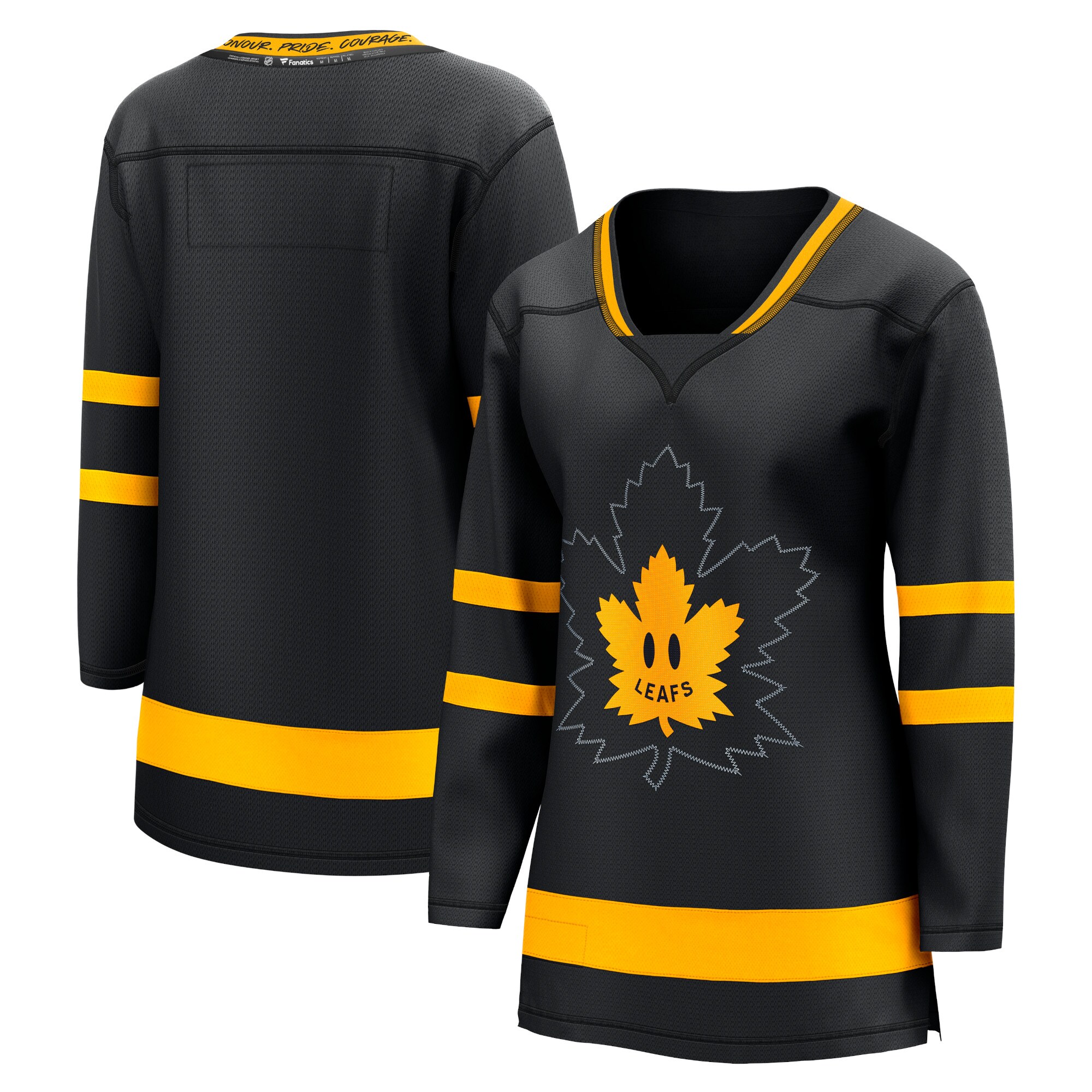 Auston Matthews Toronto Maple Leafs Fanatics Women's Alternate Premier Breakaway Reversible Player Jersey - Black cheap jerseys for sale - CheapJerseys.Shop