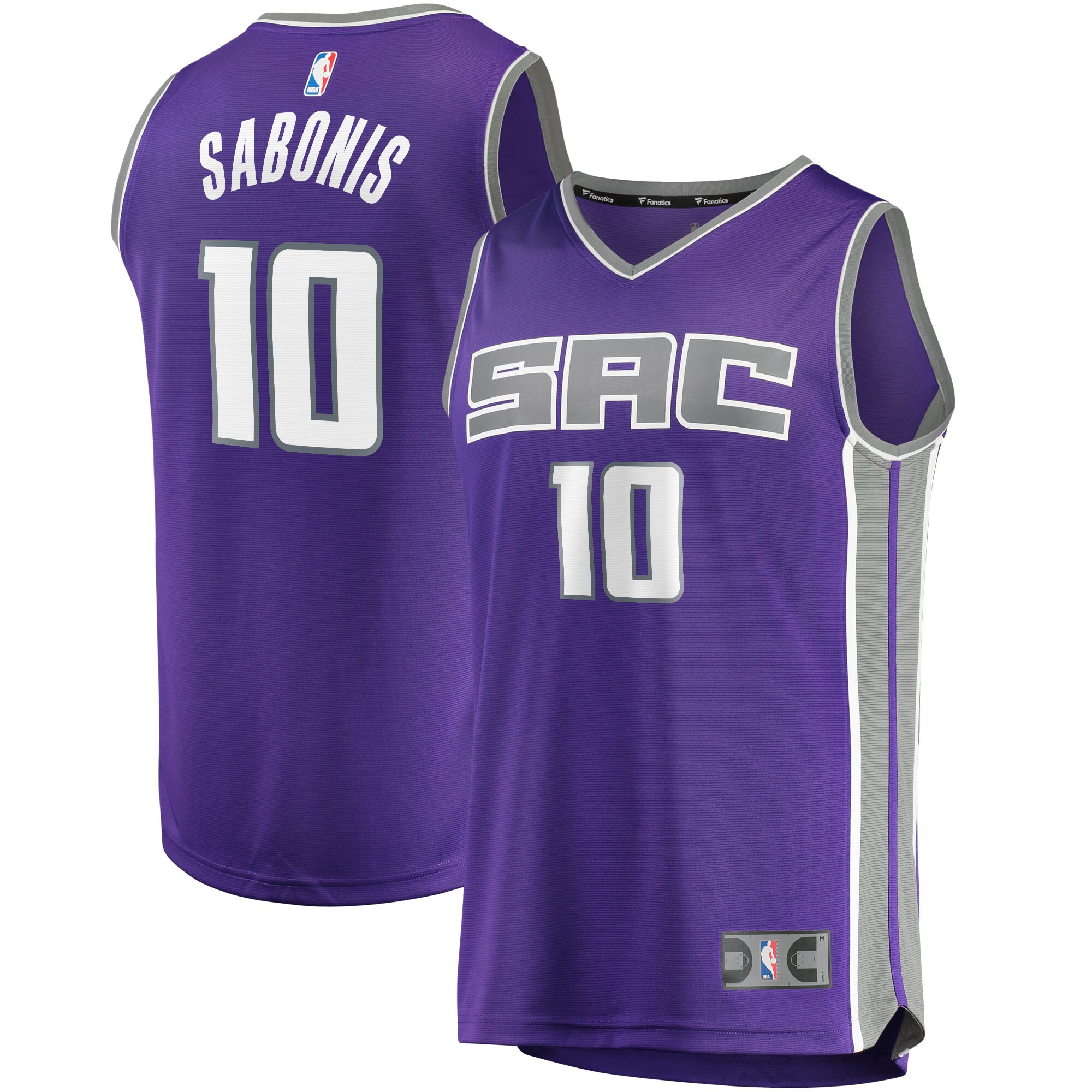 Domantas Sabonis Sacramento Kings Fanatics Fast Break Replica Jersey - Icon Edition - Purple cheap jerseys for sale - CheapJerseys.Shop