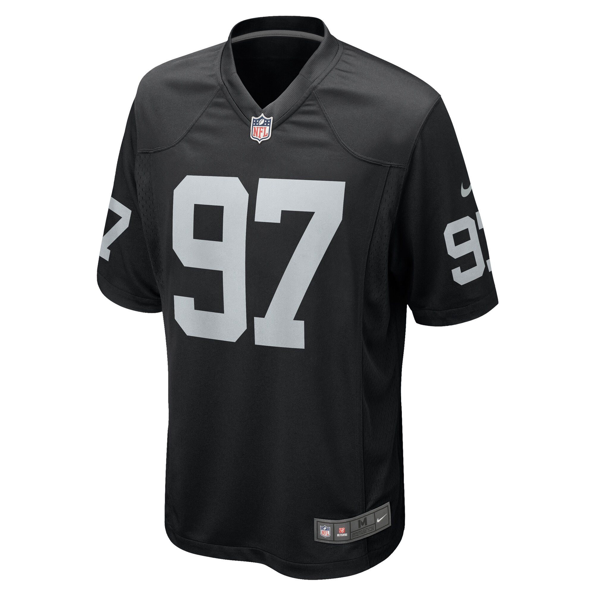 Janarius Robinson Las Vegas Raiders Team Game Jersey - Black cheap jerseys for sale - CheapJerseys.Shop