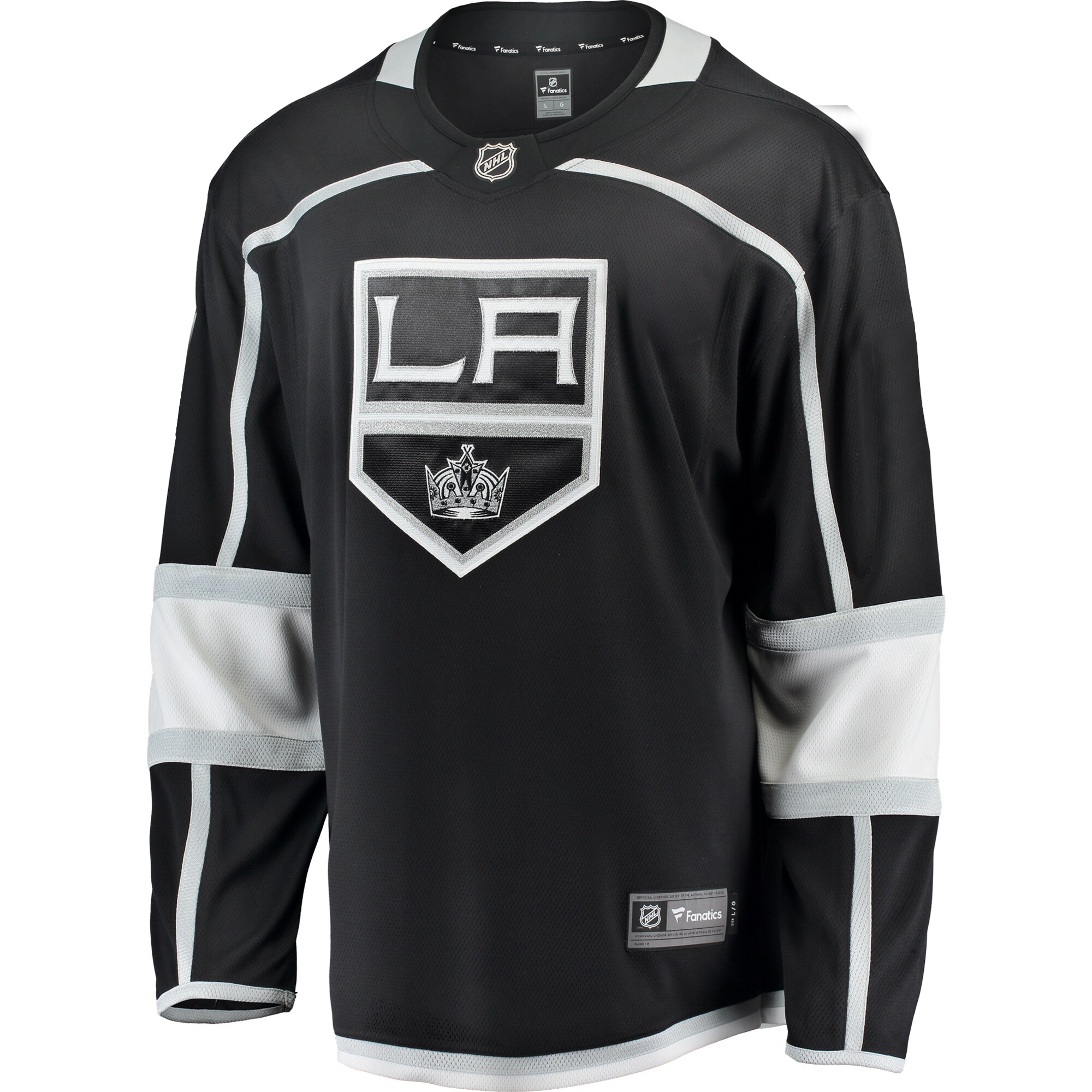 Los Angeles Kings Fanatics Breakaway Home Jersey - Black cheap jerseys for sale - CheapJerseys.Shop