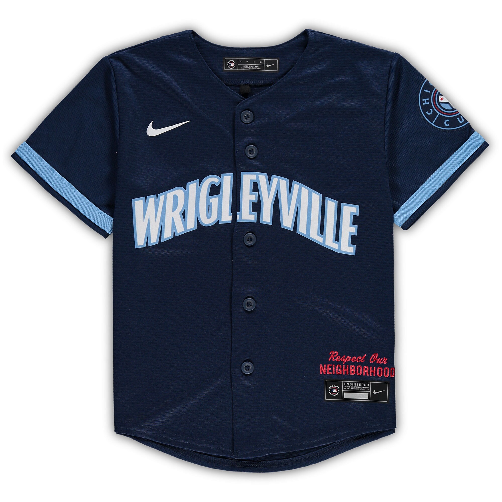 Chicago Cubs Preschool City Connect Replica Team Jersey - Navy cheap jerseys for sale - CheapJerseys.Shop