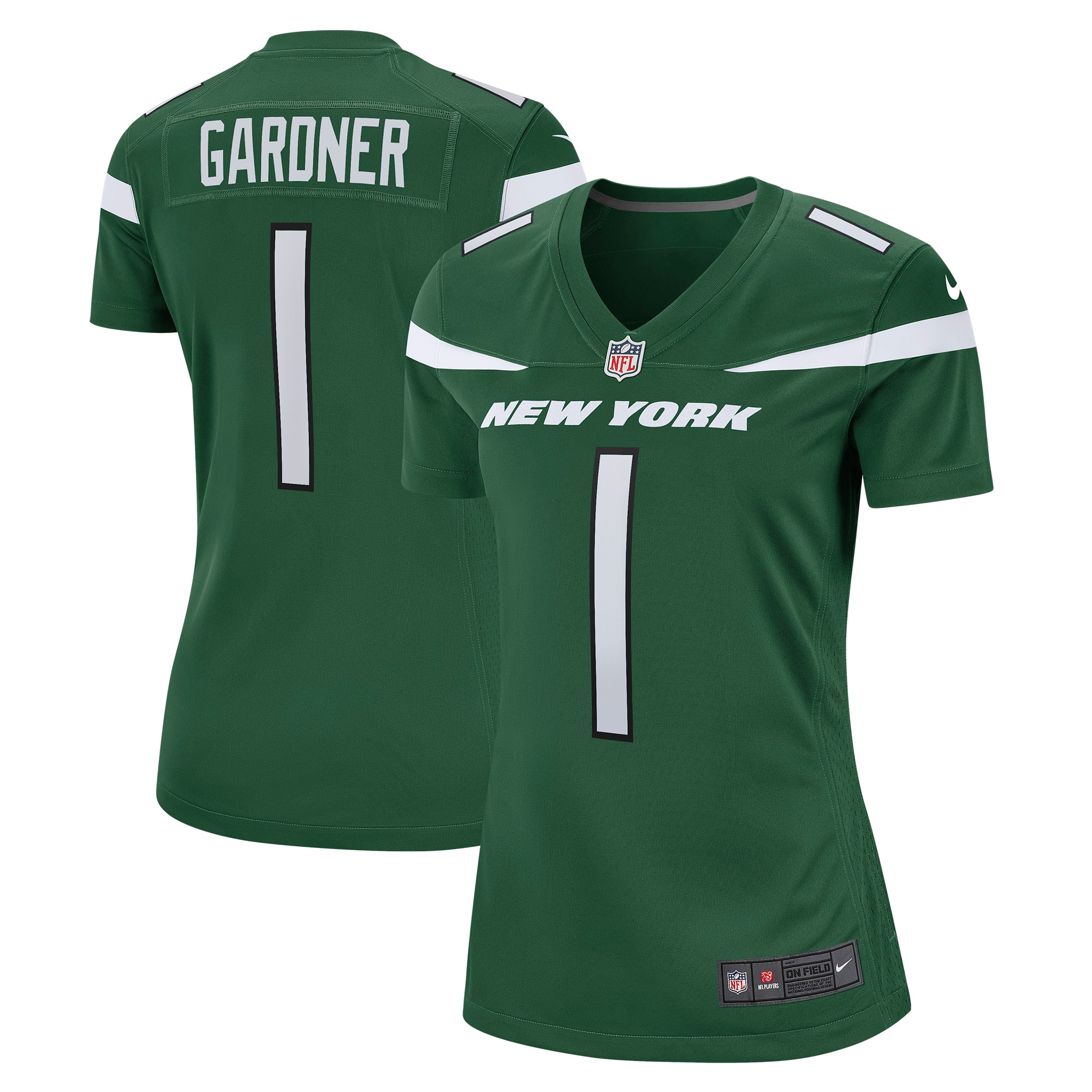 Ahmad Sauce Gardner New York Jets Women's Player Jersey - Green cheap jerseys for sale - CheapJerseys.Shop