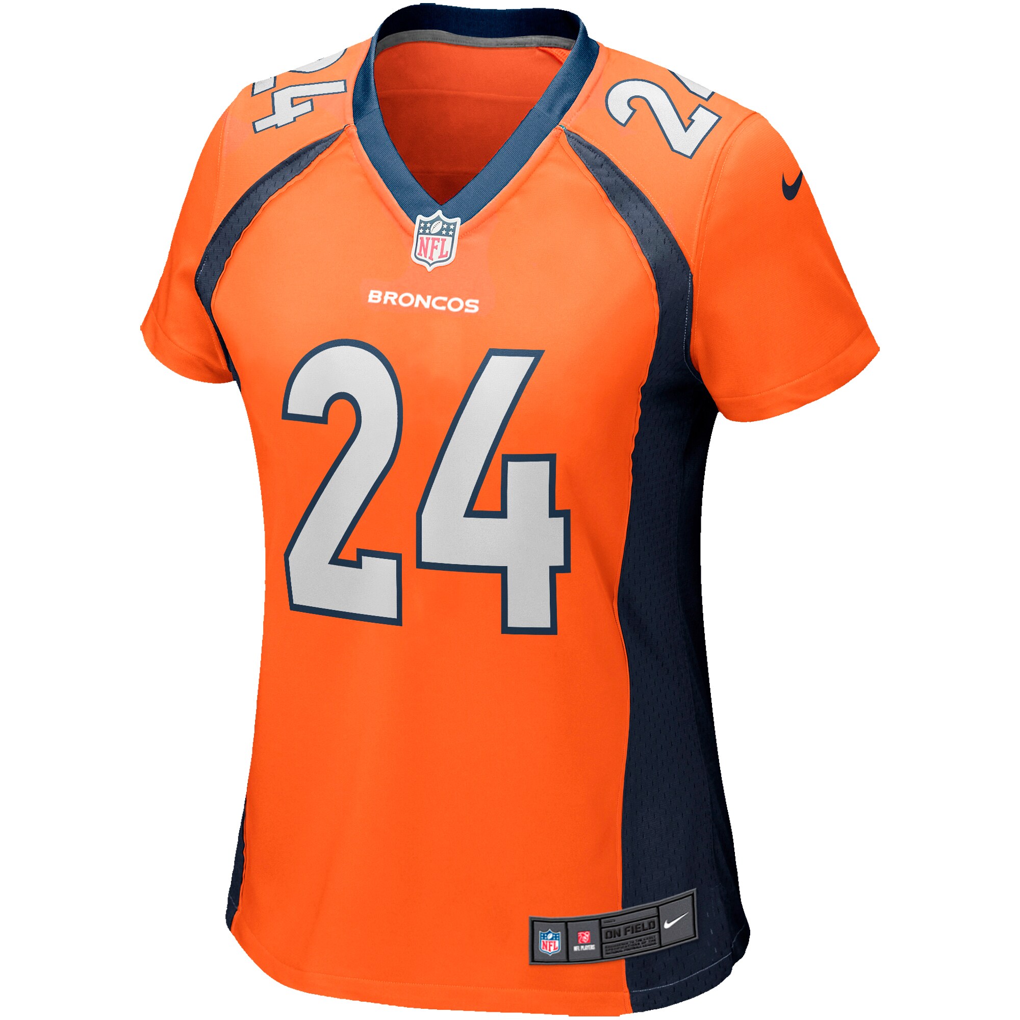 Champ Bailey Denver Broncos Women's Game Retired Player Jersey - Orange cheap jerseys for sale - CheapJerseys.Shop