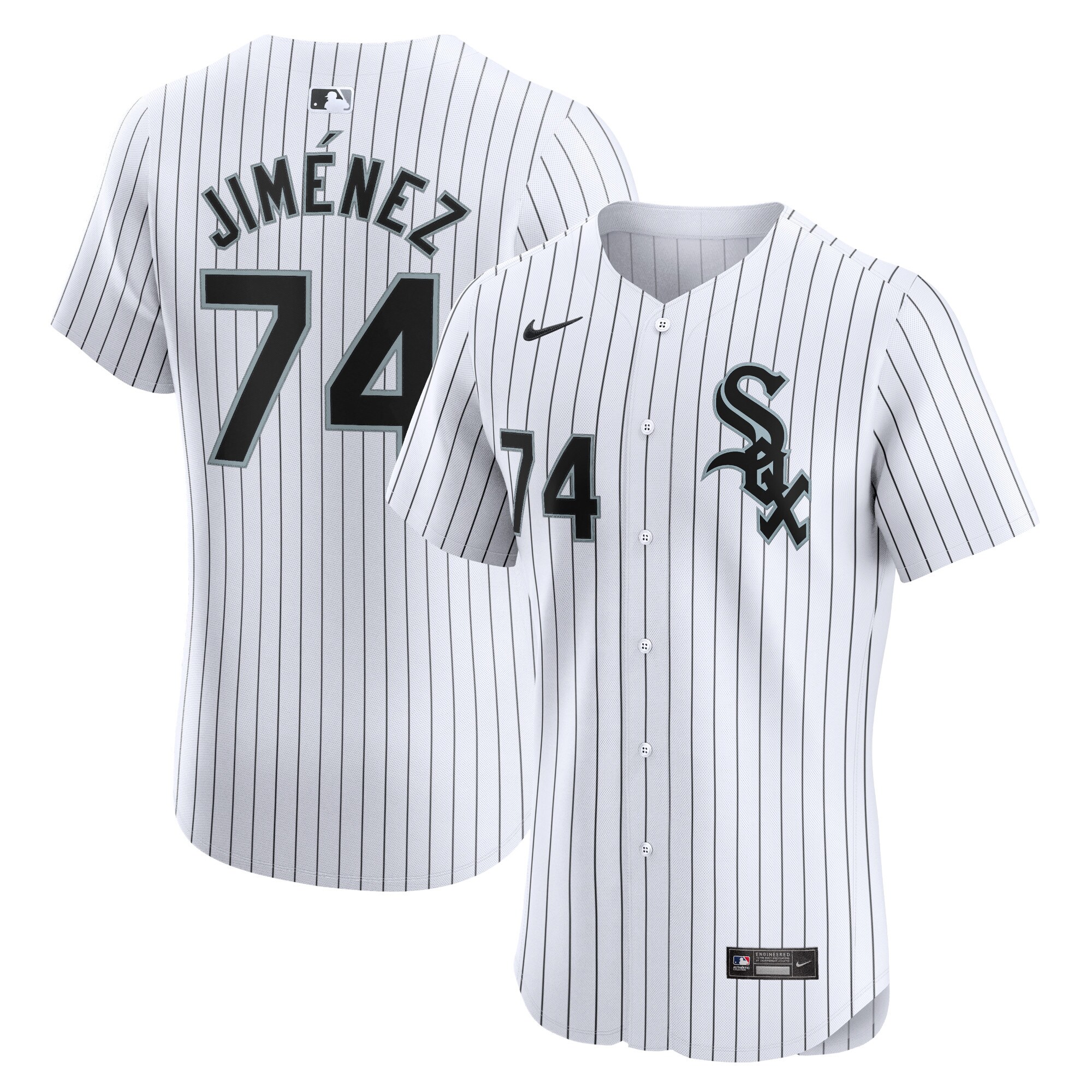 Eloy Jimenez Chicago White Sox Home Elite Player Jersey - White cheap jerseys for sale - CheapJerseys.Shop