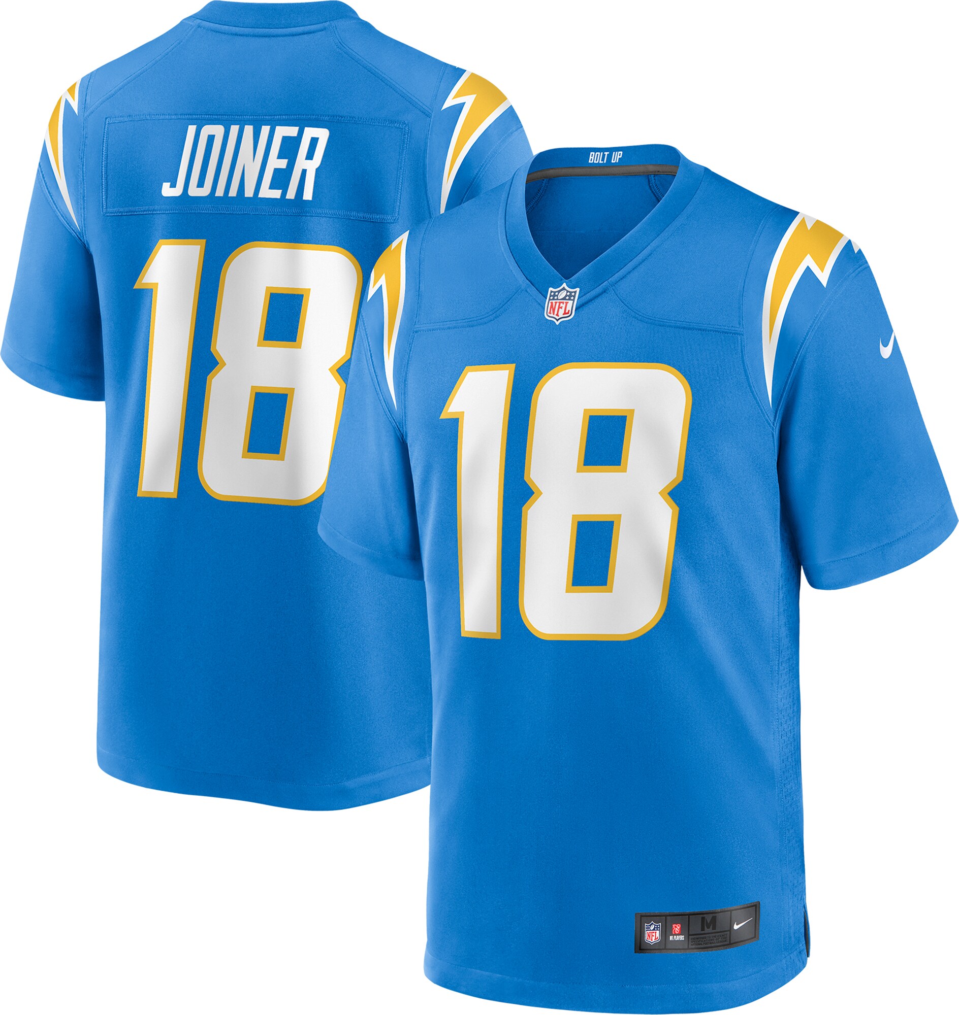 Charlie Joiner Los Angeles Chargers Game Retired Player Jersey - Powder Blue cheap jerseys for sale - CheapJerseys.Shop