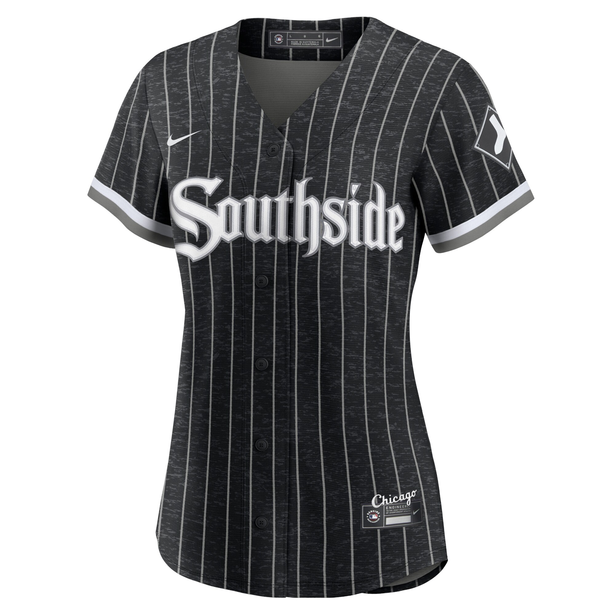 Chicago White Sox Women's City Connect Replica Jersey - Black cheap jerseys for sale - CheapJerseys.Shop