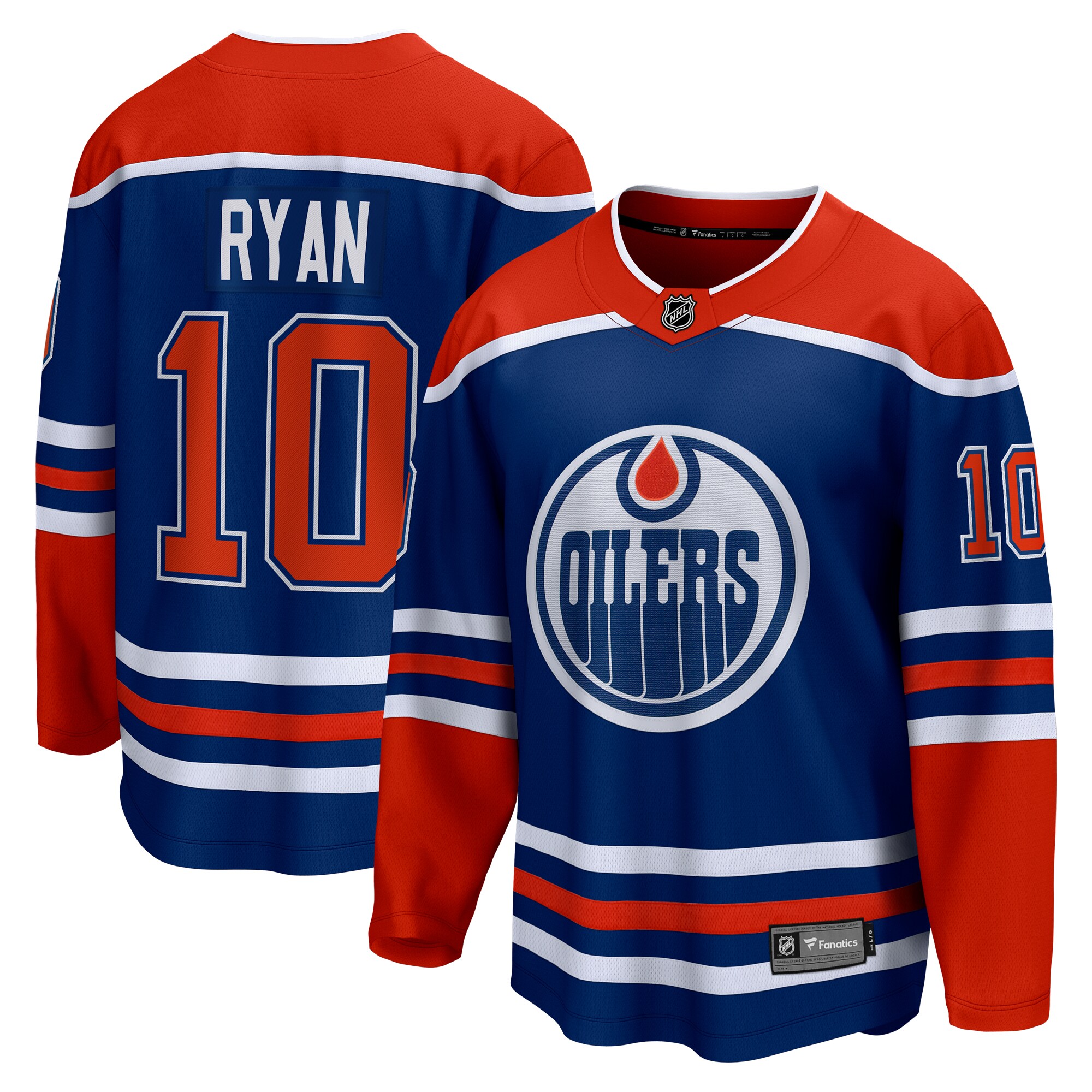 Derek Ryan Edmonton Oilers Fanatics Home Breakaway Jersey - Royal cheap jerseys for sale - CheapJerseys.Shop
