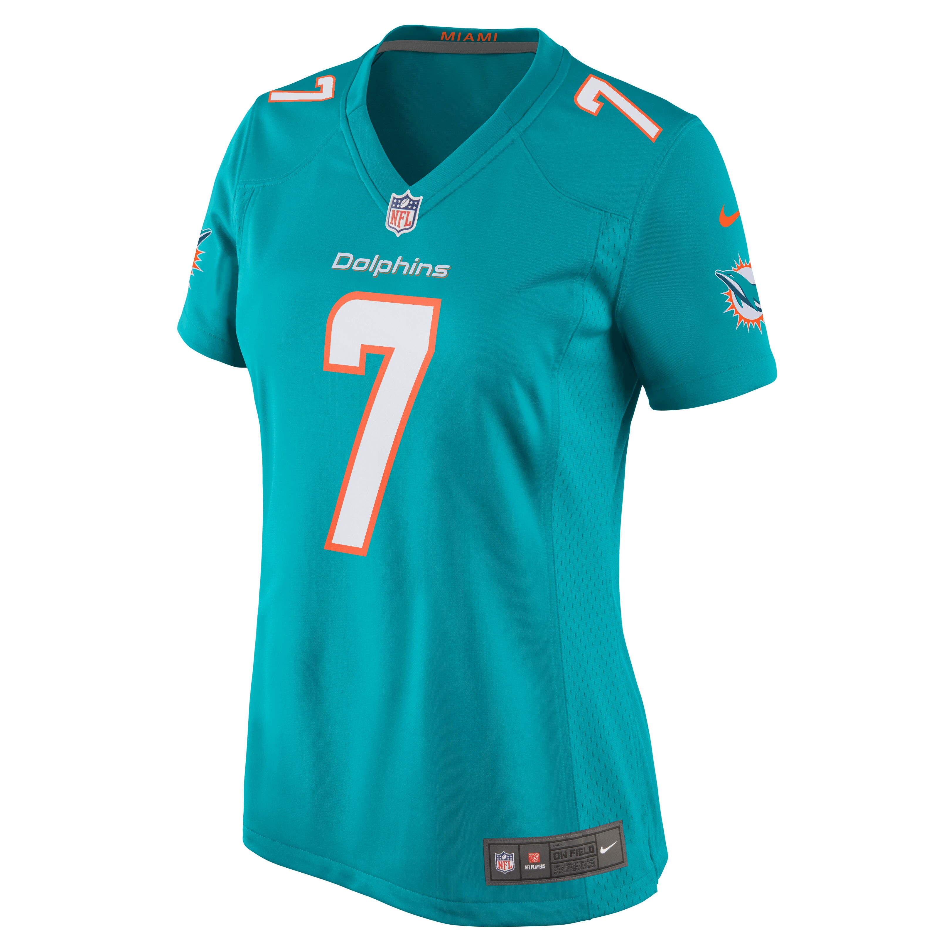 Jason Sanders Miami Dolphins Women's Game Jersey - Aqua cheap jerseys for sale - CheapJerseys.Shop