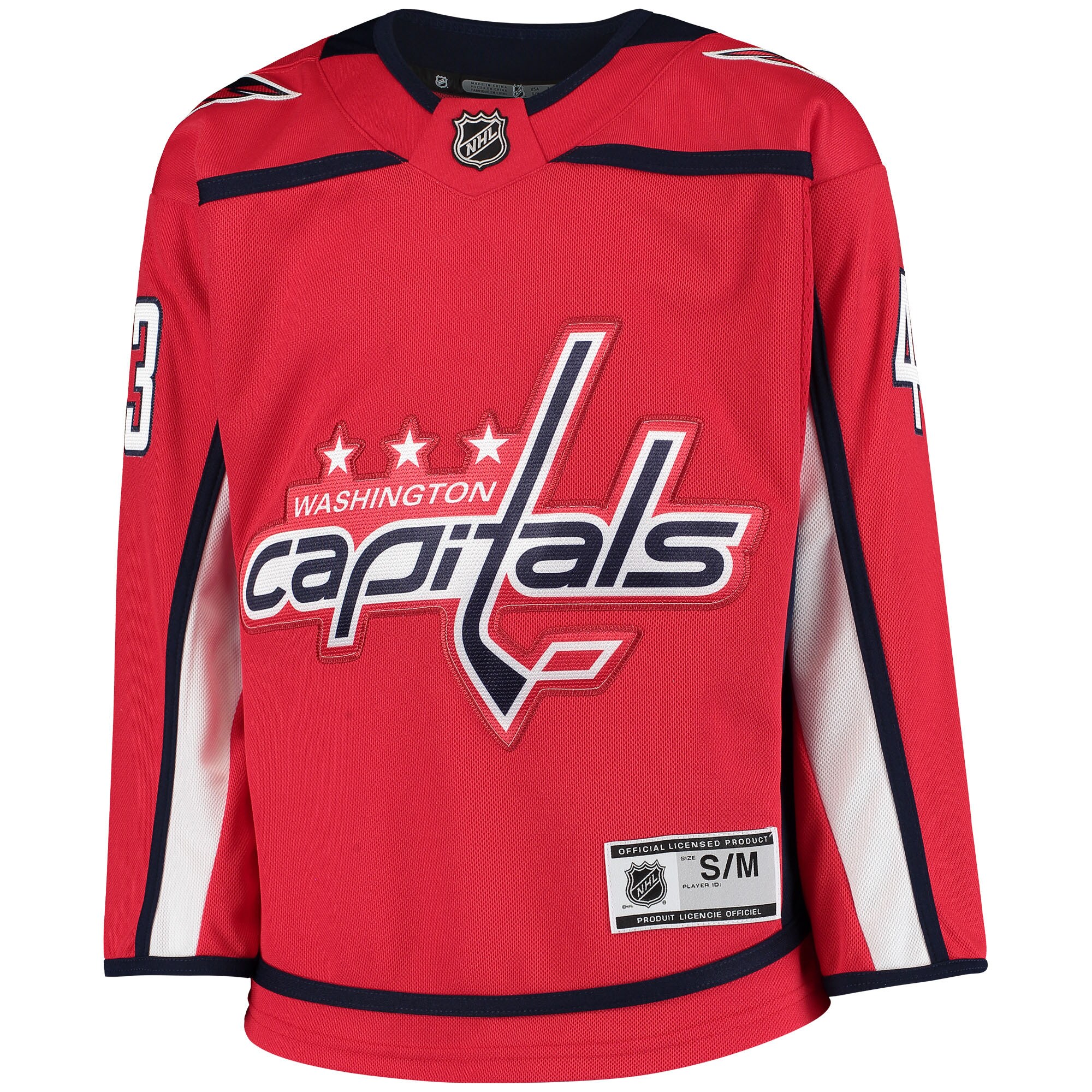 Tom Wilson Washington Capitals Youth Home Premier Player Jersey - Red cheap jerseys for sale - CheapJerseys.Shop