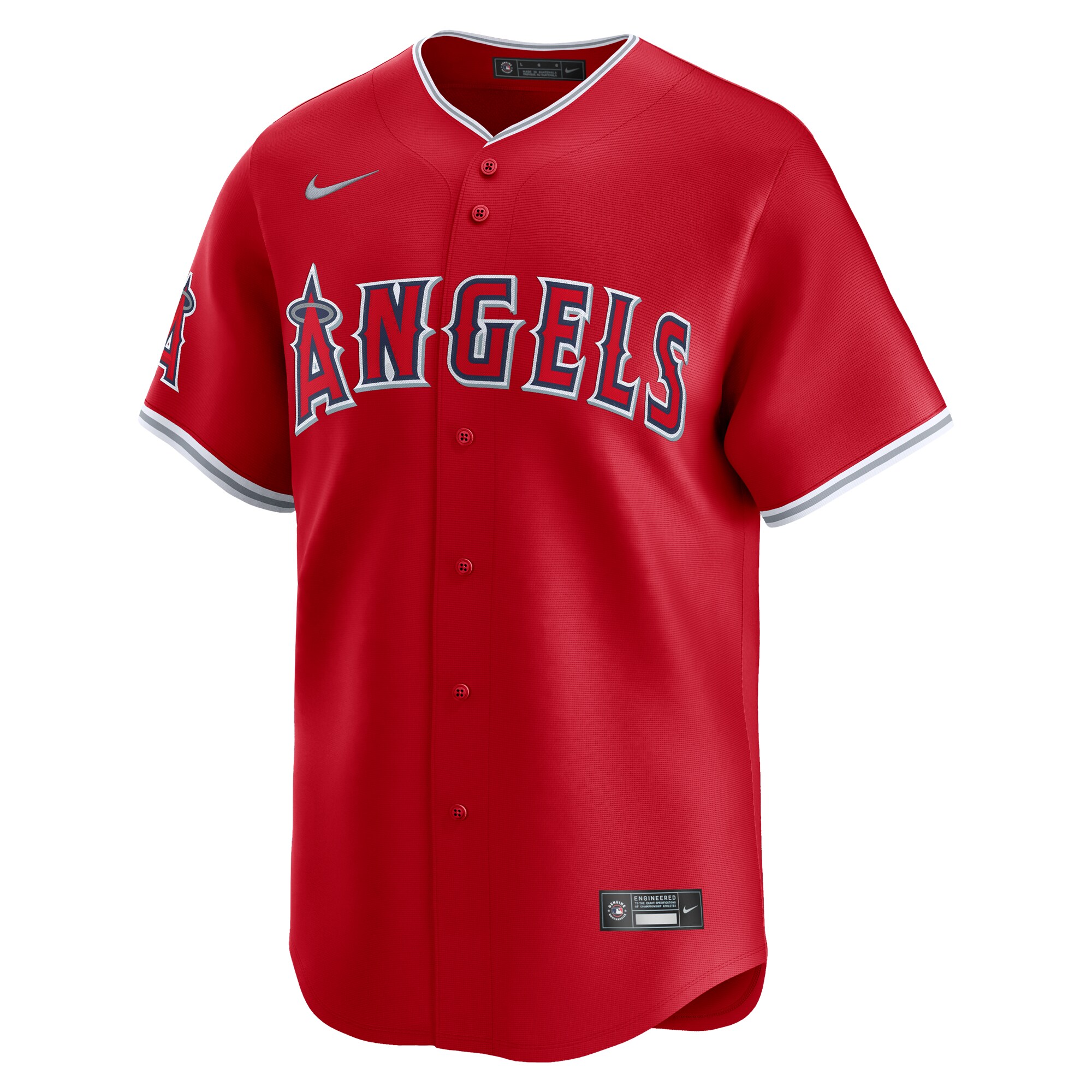 Los Angeles Angels Alternate Limited Jersey\u00c2\u00a0\u00e2\u20ac\u201c Red cheap jerseys for sale - CheapJerseys.Shop