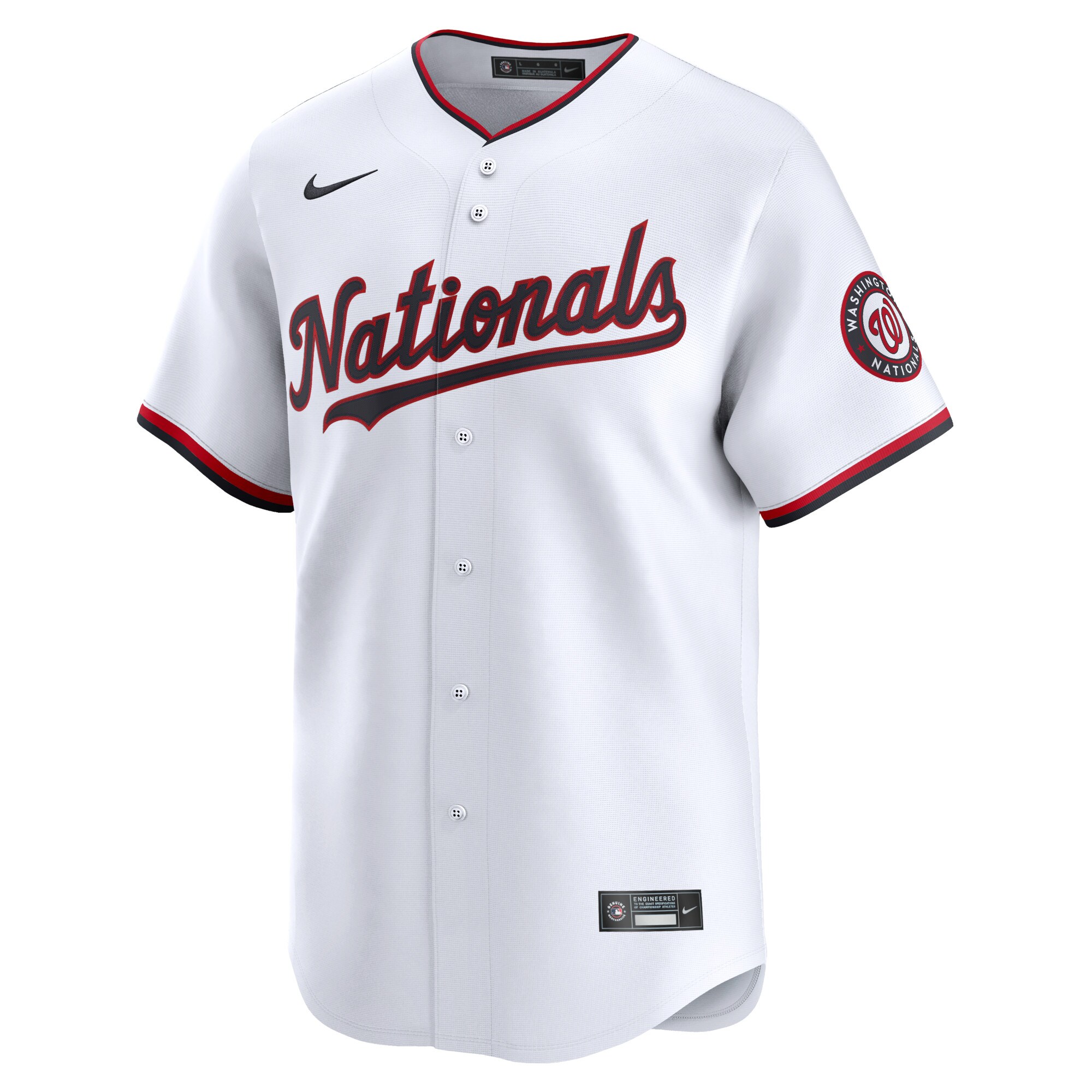 CJ Abrams Washington Nationals Youth Home Limited Player Jersey - White cheap jerseys for sale - CheapJerseys.Shop