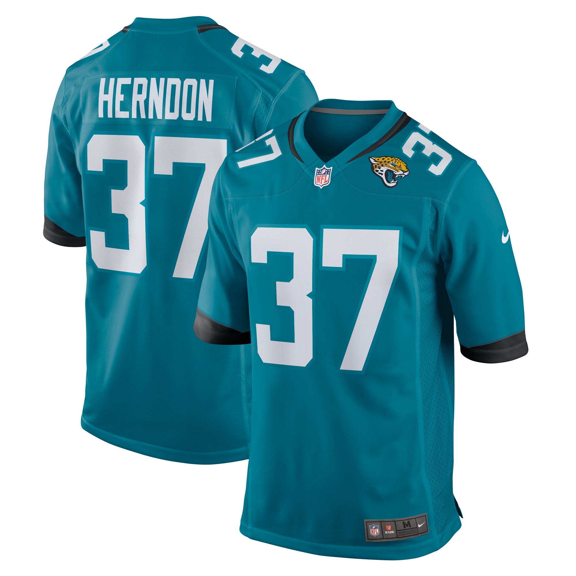 Tre Herndon Jacksonville Jaguars Game Jersey - Teal cheap jerseys for sale - CheapJerseys.Shop
