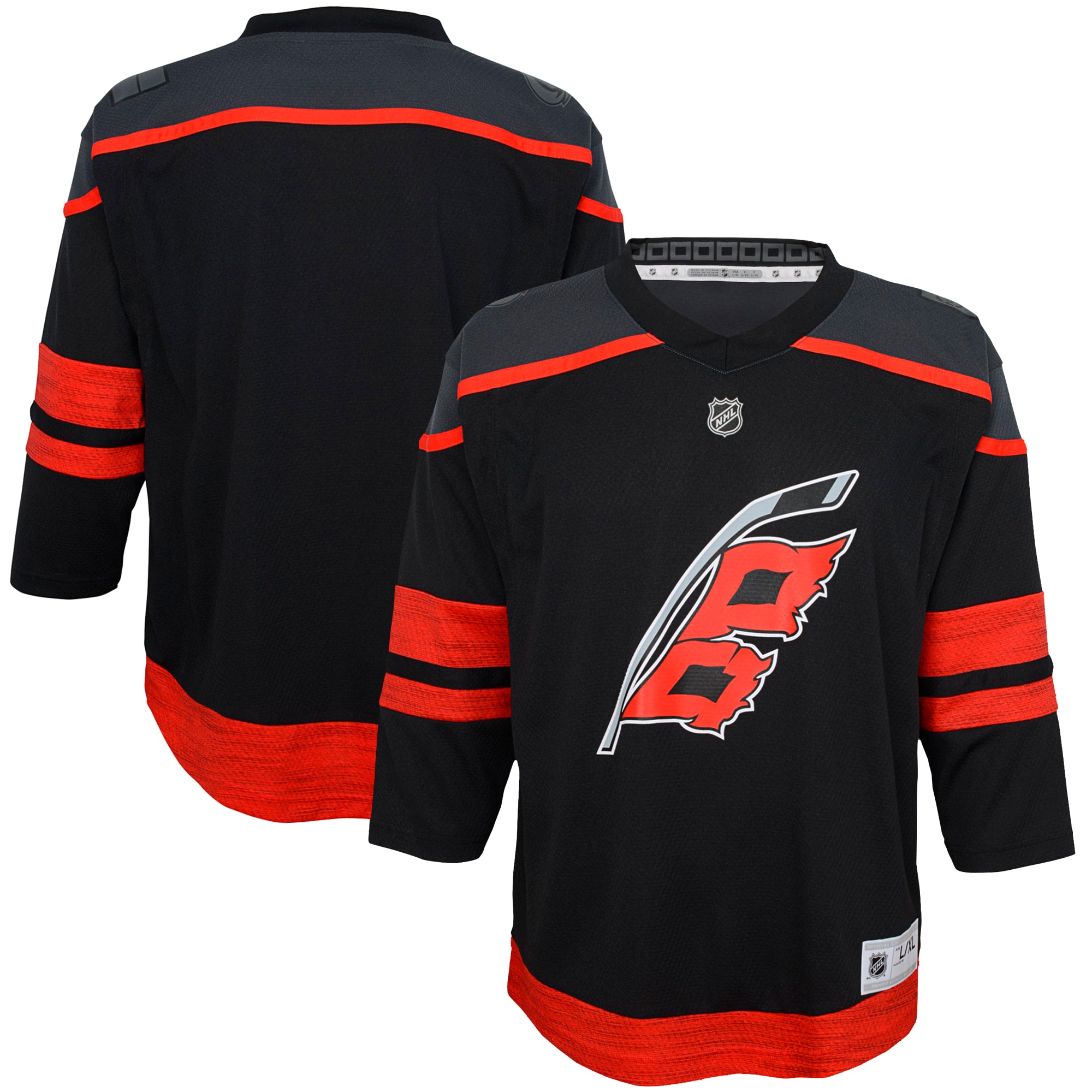 Carolina Hurricanes Infant Home Replica Jersey - Black cheap jerseys for sale - CheapJerseys.Shop