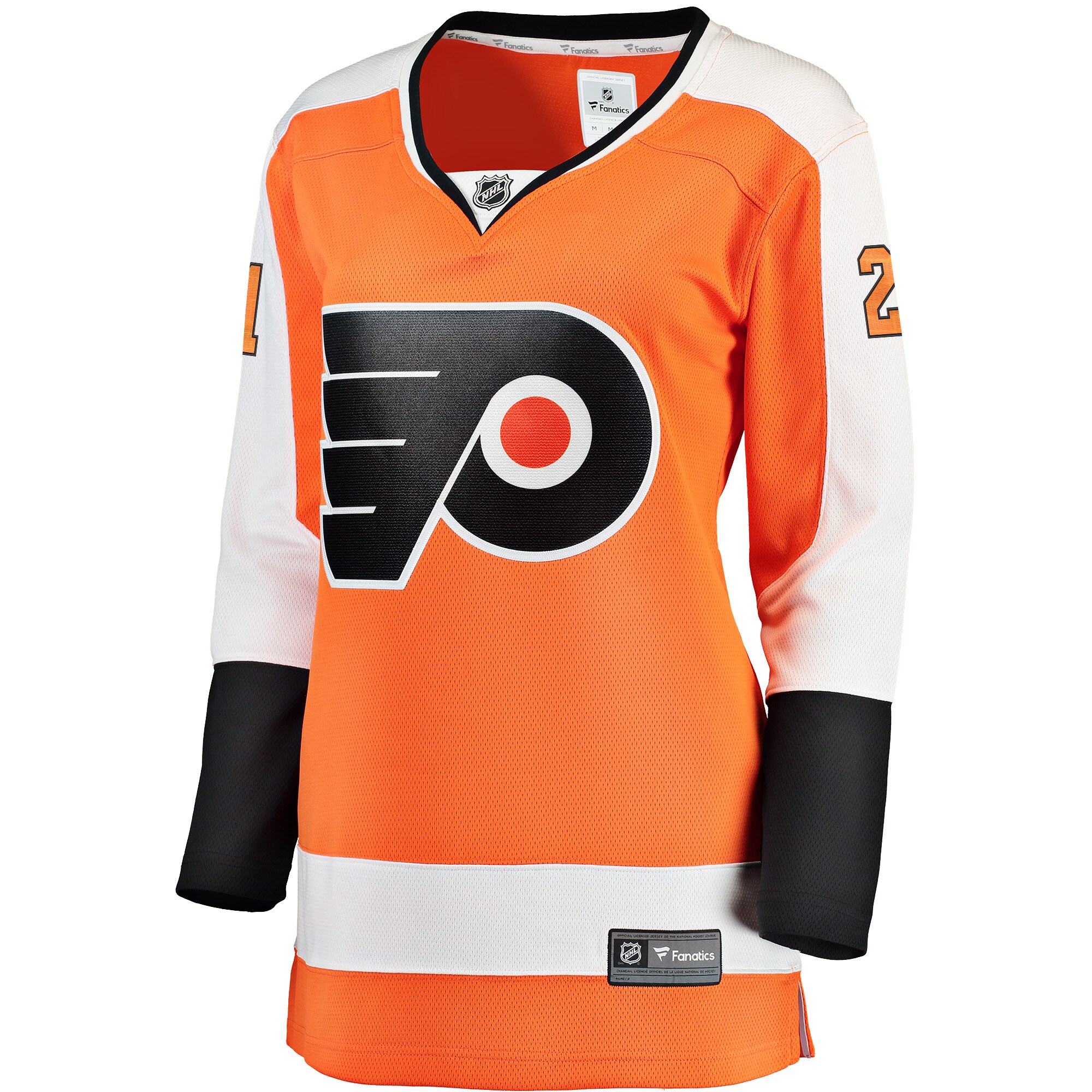 Scott Laughton Philadelphia Flyers Fanatics Women's Breakaway Player Jersey - Orange cheap jerseys for sale - CheapJerseys.Shop