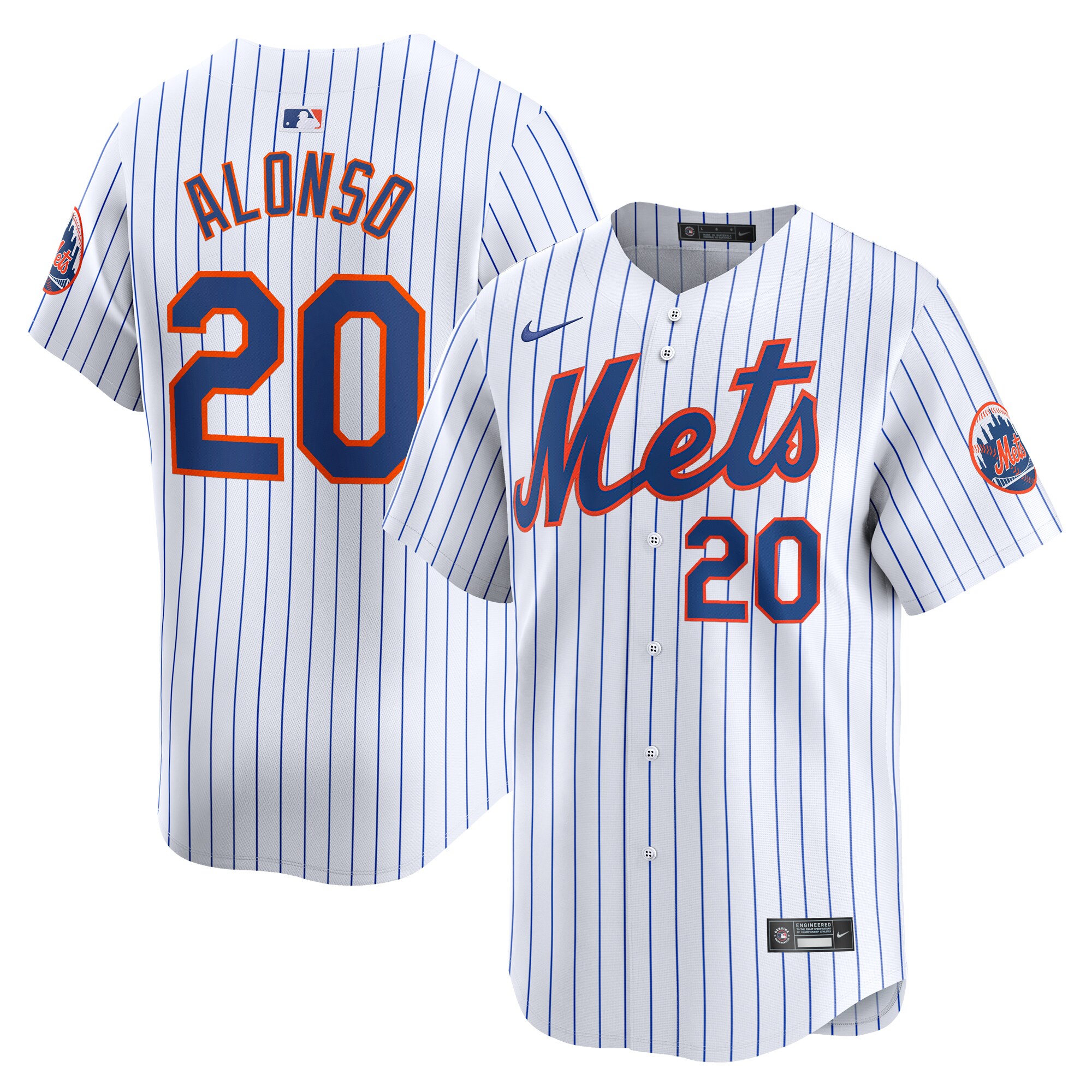 Pete Alonso New York Mets Youth Home Limited Player Jersey - White cheap jerseys for sale - CheapJerseys.Shop
