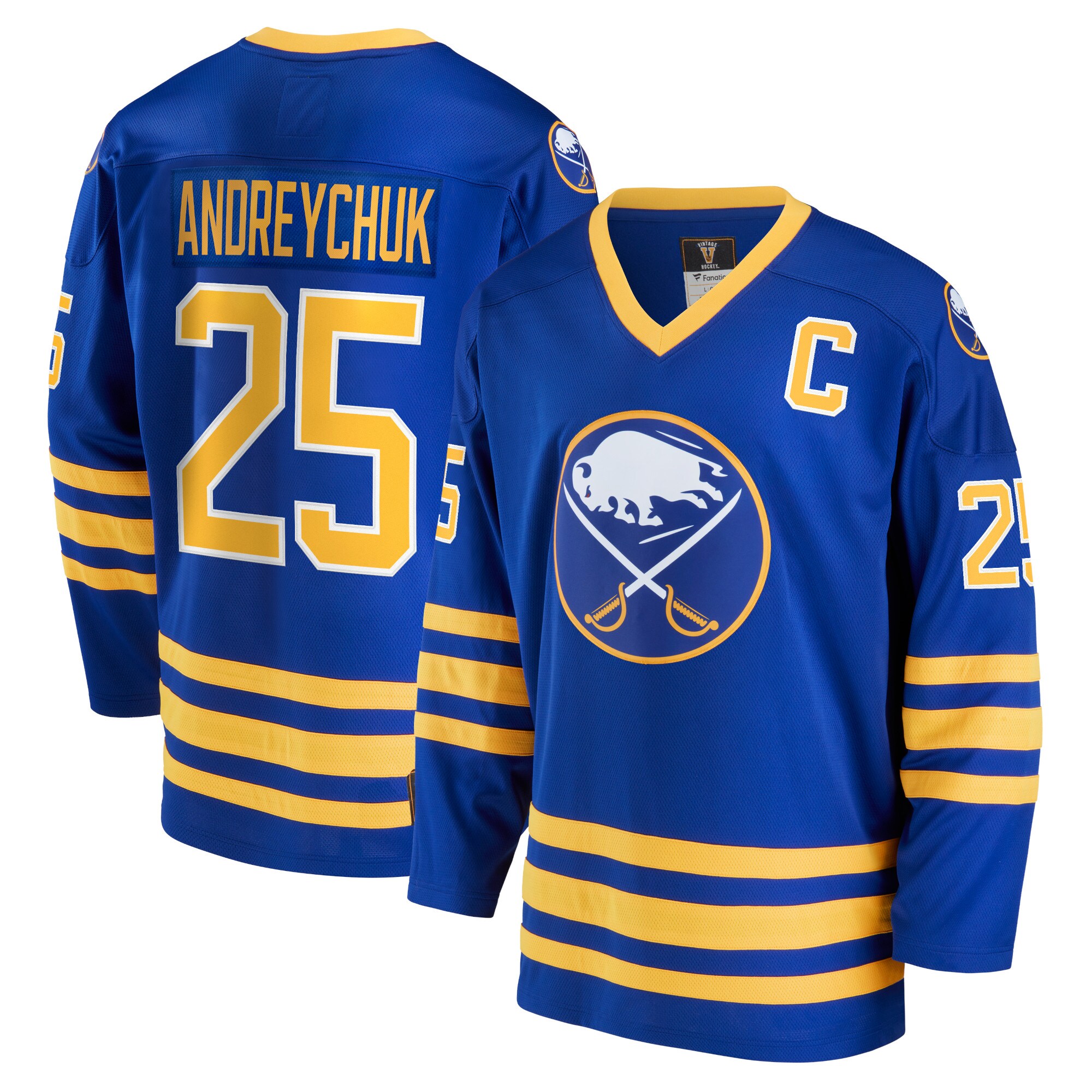 Dave Andreychuk Buffalo Sabres Fanatics Breakaway Retired Player Jersey - Royal cheap jerseys for sale - CheapJerseys.Shop