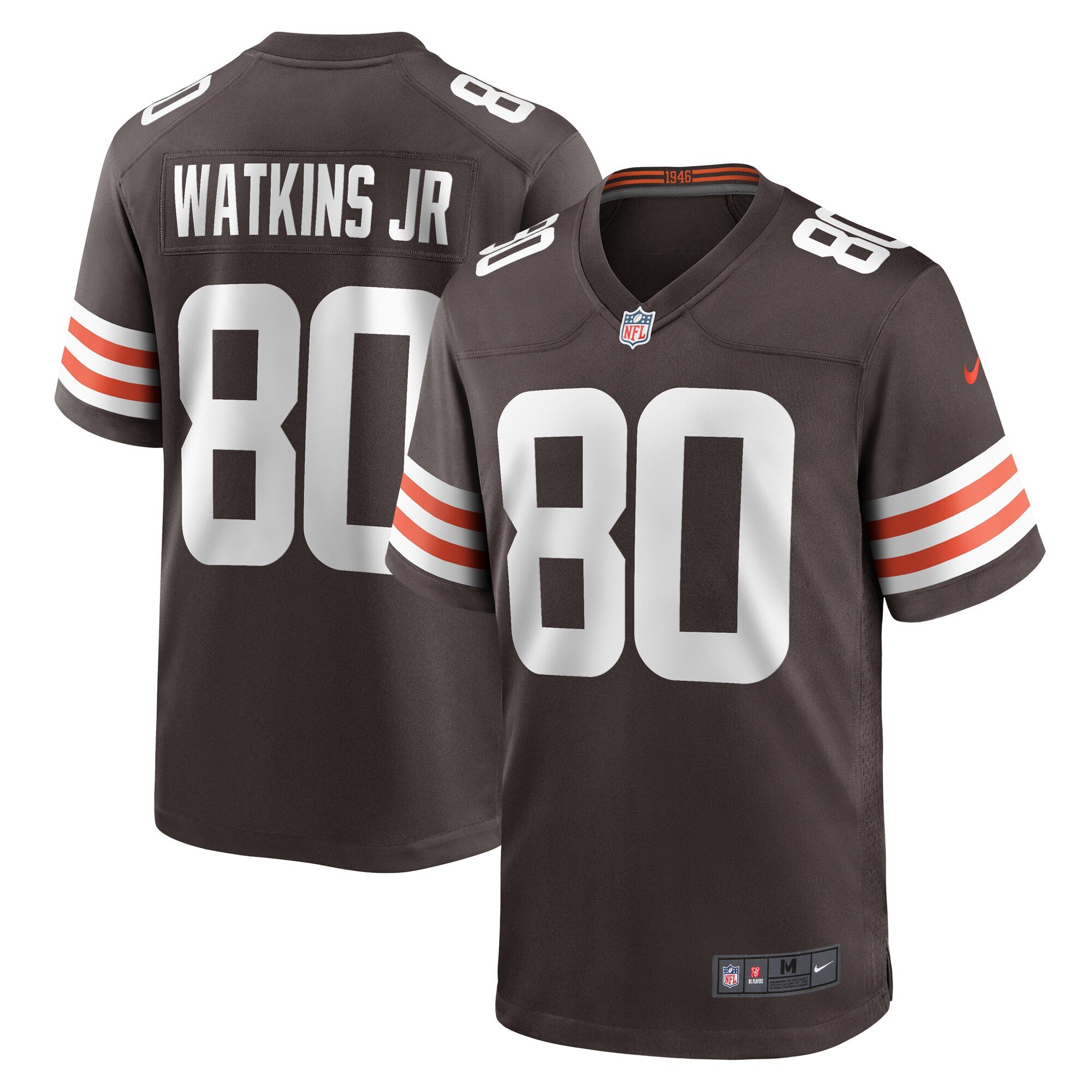 Austin Watkins Jr. Cleveland Browns Team Game Jersey - Brown cheap jerseys for sale - CheapJerseys.Shop