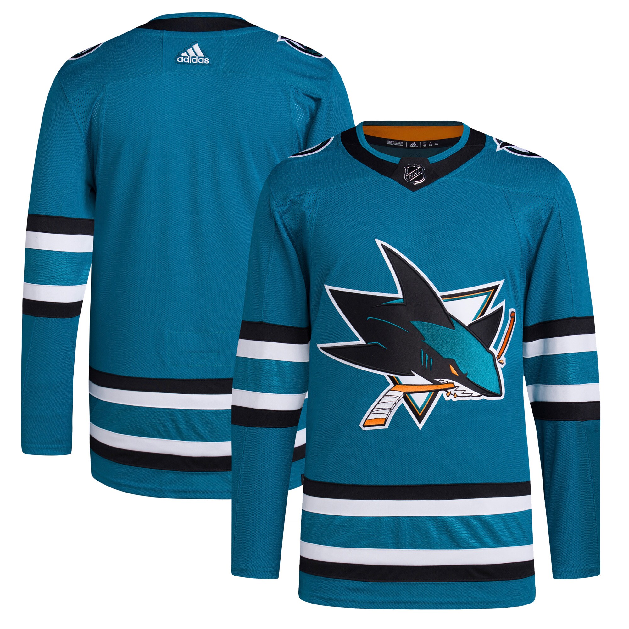San Jose Sharks Men's Home Primegreen Authentic Jersey - Teal cheap jerseys for sale - CheapJerseys.Shop