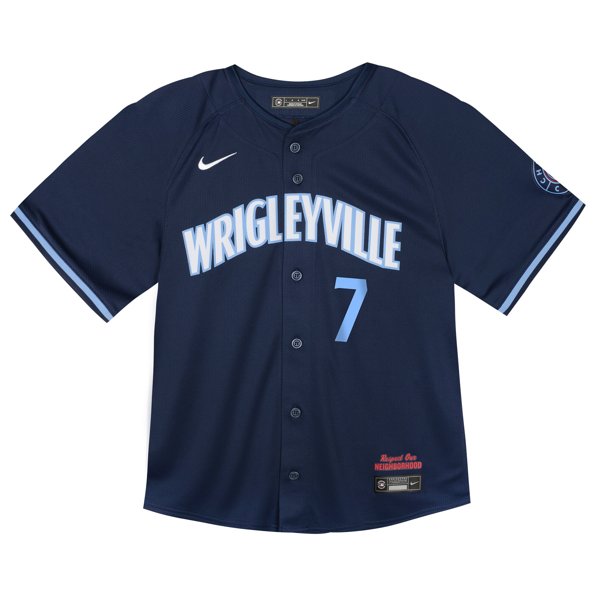 Dansby Swanson Chicago Cubs Toddler City Connect Limited Player Jersey - Navy cheap jerseys for sale - CheapJerseys.Shop