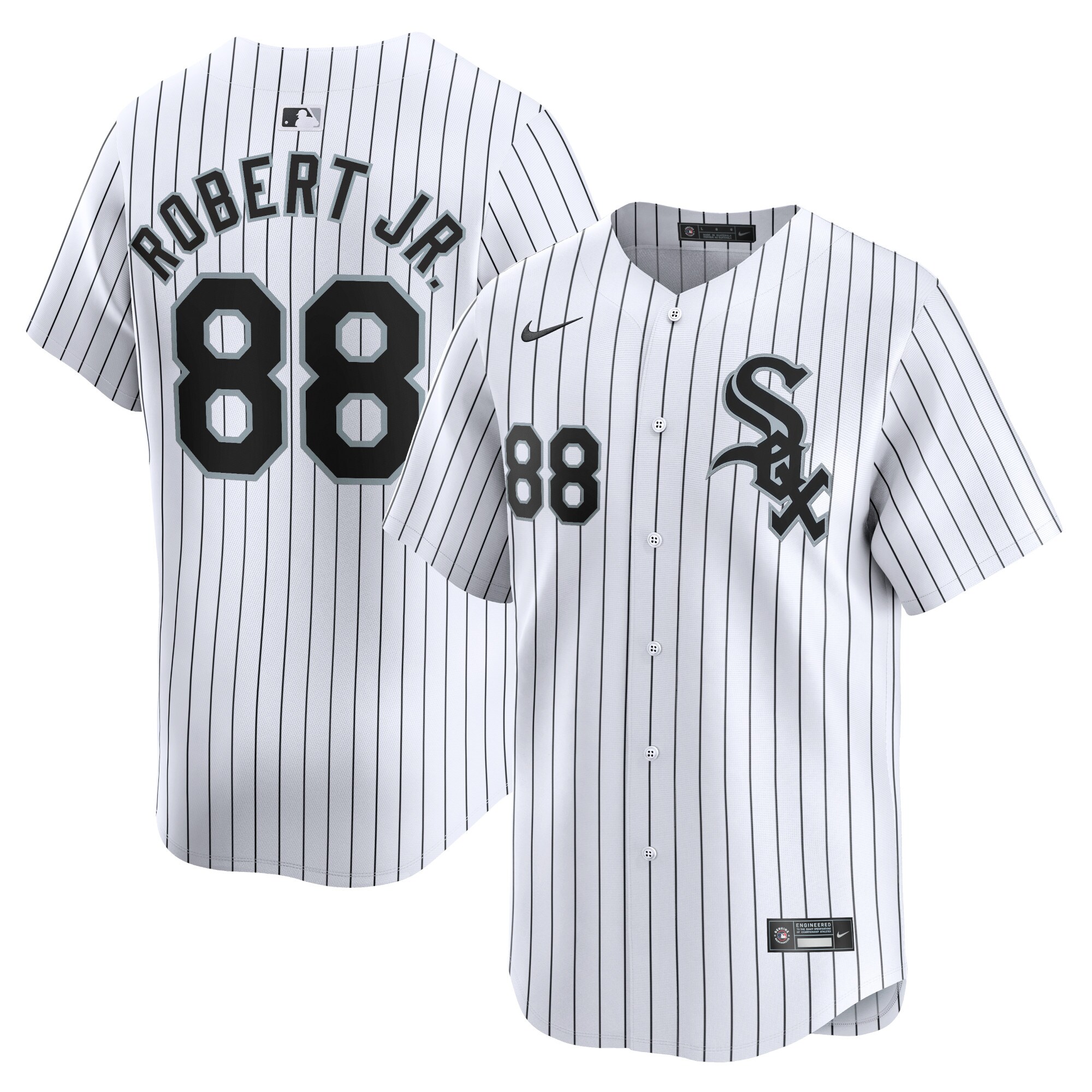 Luis Robert Jr. Chicago White Sox Home Limited Player Jersey - White cheap jerseys for sale - CheapJerseys.Shop