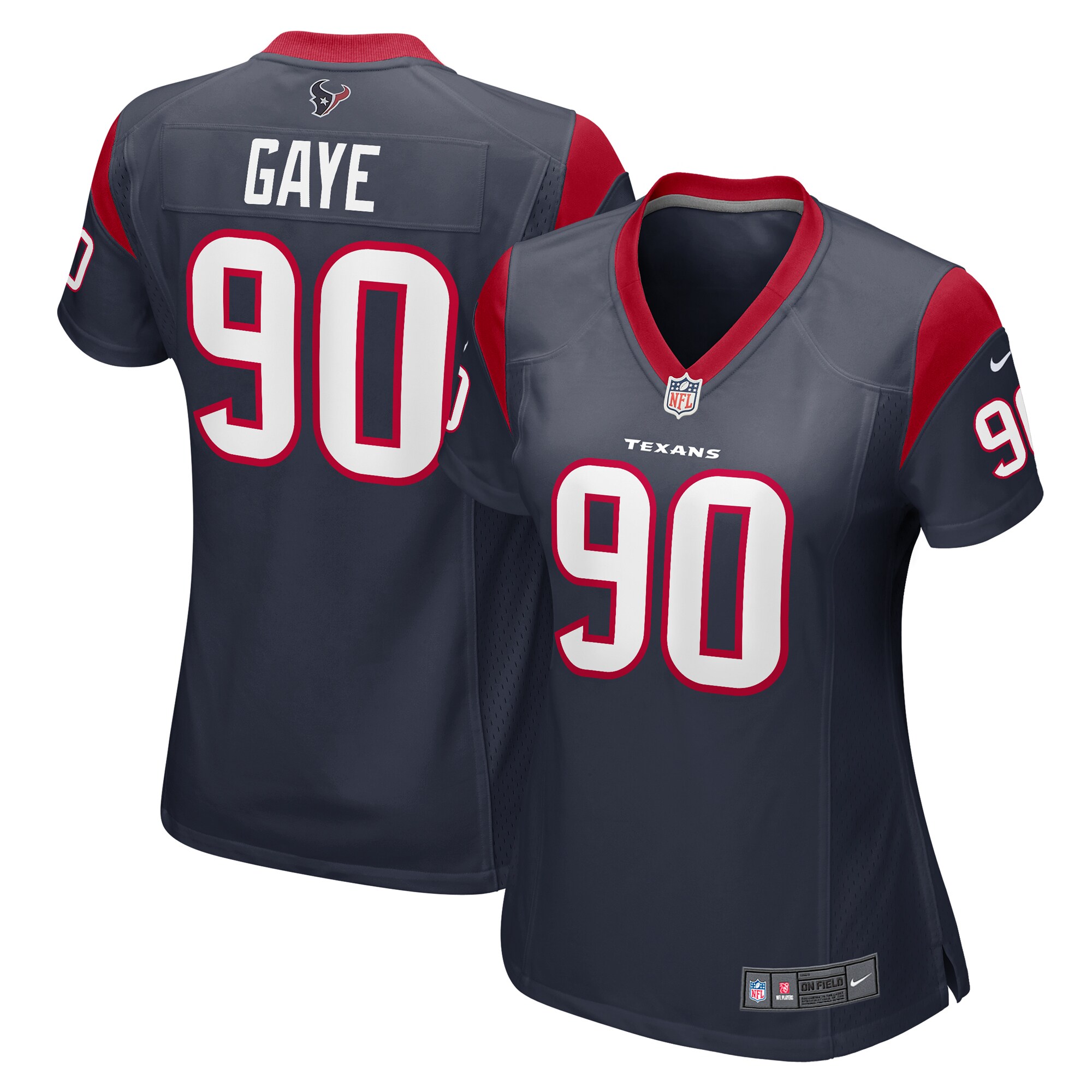 Ali Gaye Houston Texans Women's Team Game Jersey - Navy cheap jerseys for sale - CheapJerseys.Shop