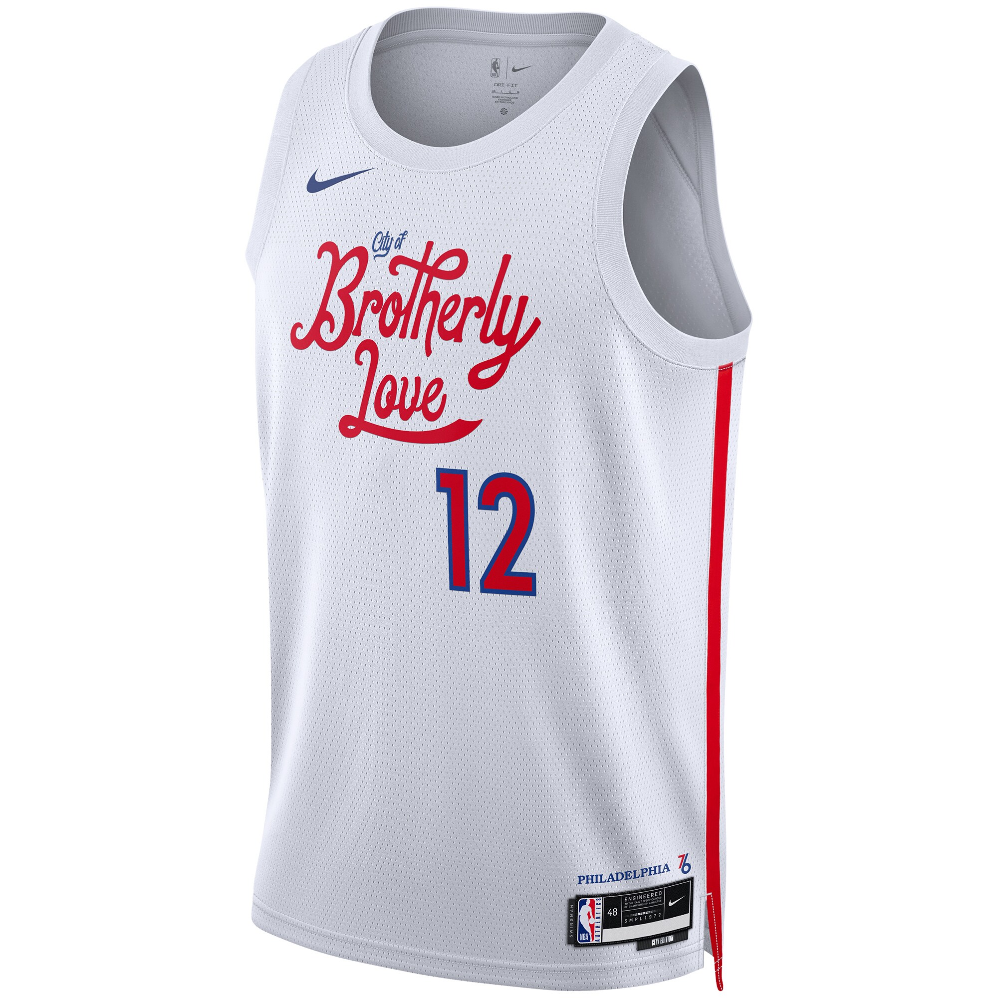 Tobias Harris Philadelphia 76ers Unisex 2022\/23 Swingman Jersey - City Edition - White cheap jerseys for sale - CheapJerseys.Shop