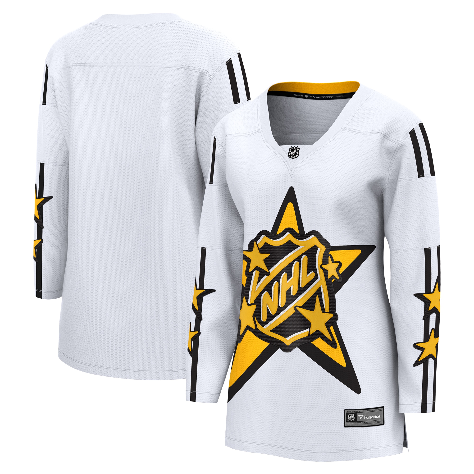 Fanatics Women's 2024 All-Star Game Breakaway Jersey - White cheap jerseys for sale - CheapJerseys.Shop