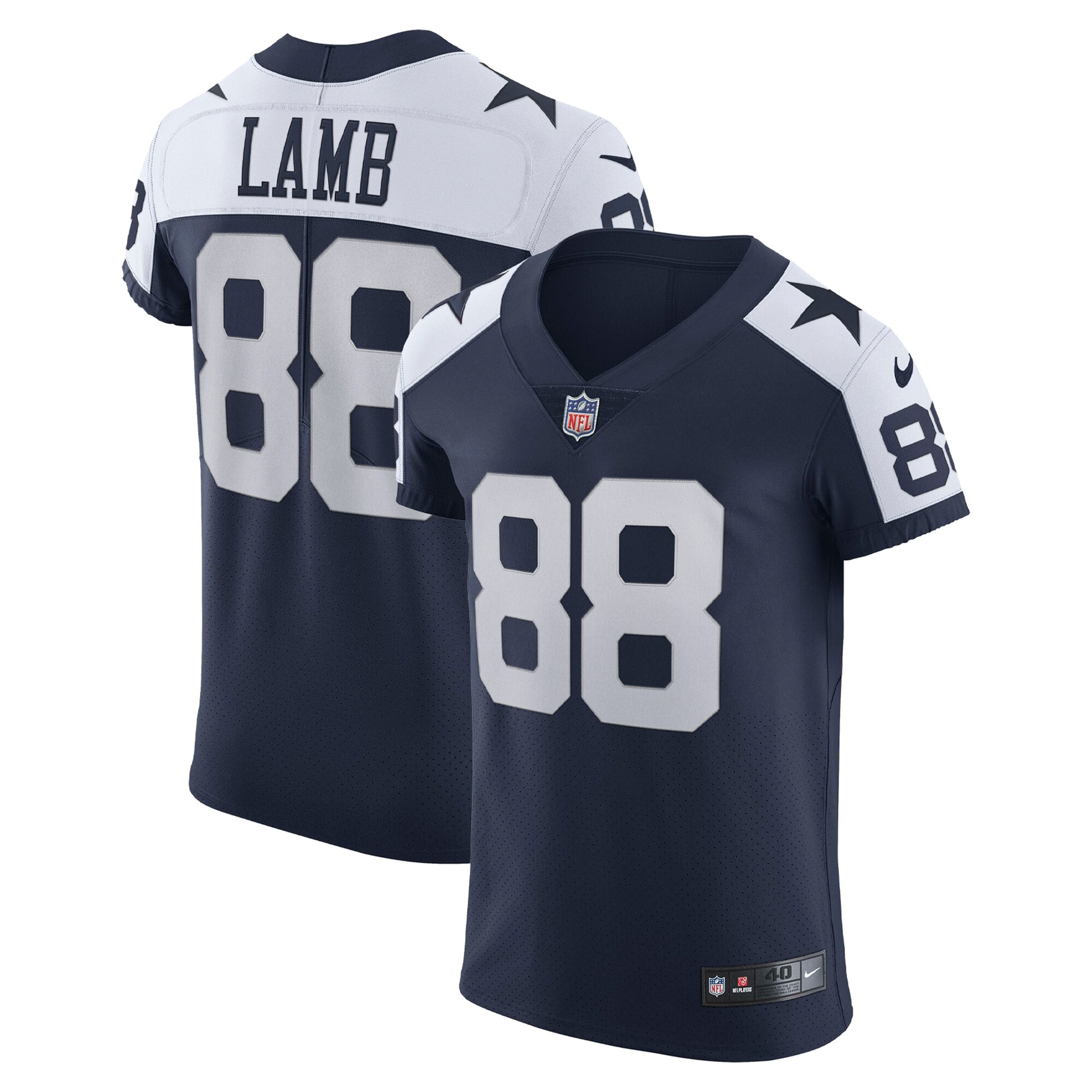 CeeDee Lamb Dallas Cowboys Alternate Vapor Elite Jersey - Navy cheap jerseys for sale - CheapJerseys.Shop