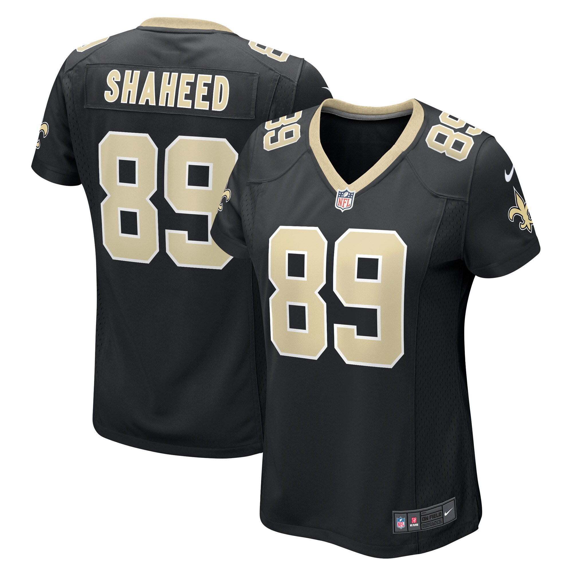 Rashid Shaheed New Orleans Saints Women's Game Player Jersey - Black cheap jerseys for sale - CheapJerseys.Shop