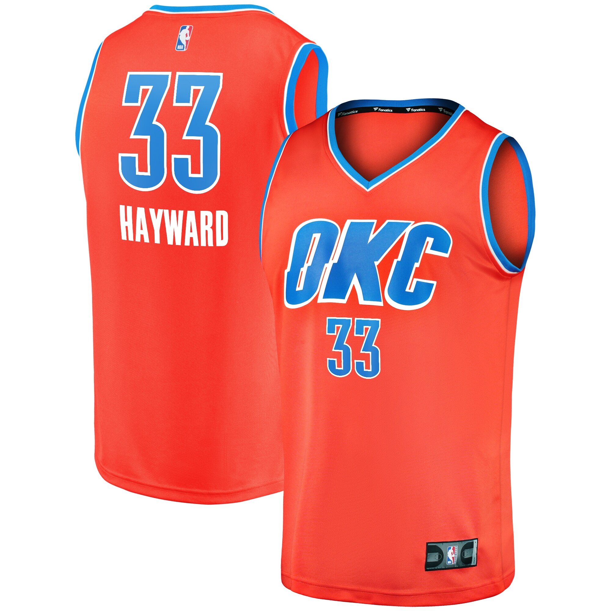 Gordon Hayward Oklahoma City Thunder Fanatics Youth Fast Break Replica Player Jersey - Statement Edition - Orange cheap jerseys for sale - CheapJerseys.Shop