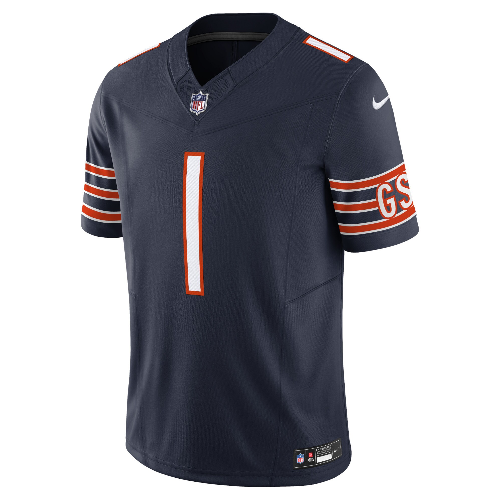Justin Fields Chicago Bears Vapor F.U.S.E. Limited Jersey - Navy cheap jerseys for sale - CheapJerseys.Shop
