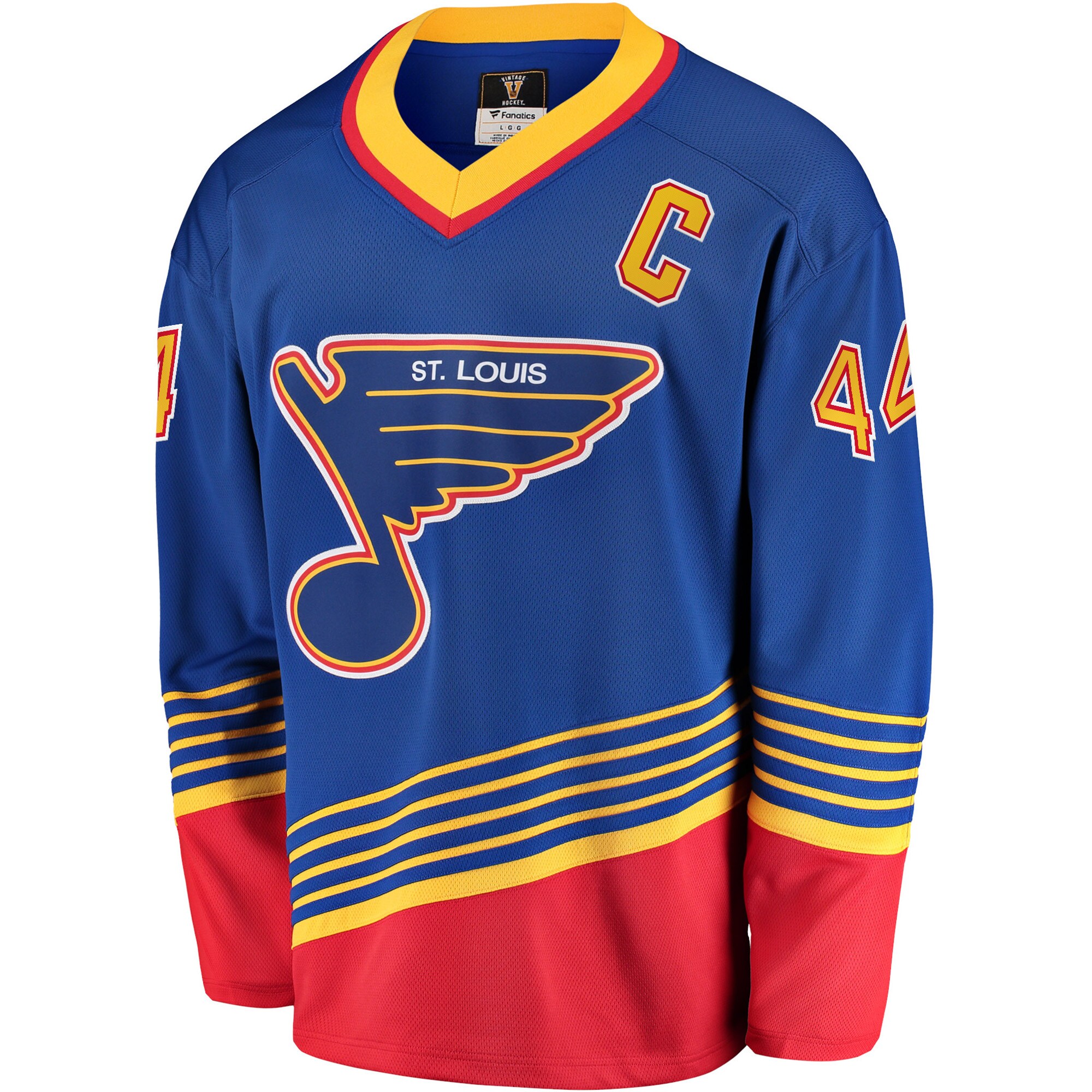 Chris Pronger St. Louis Blues Fanatics Breakaway Retired Player Jersey - Blue cheap jerseys for sale - CheapJerseys.Shop