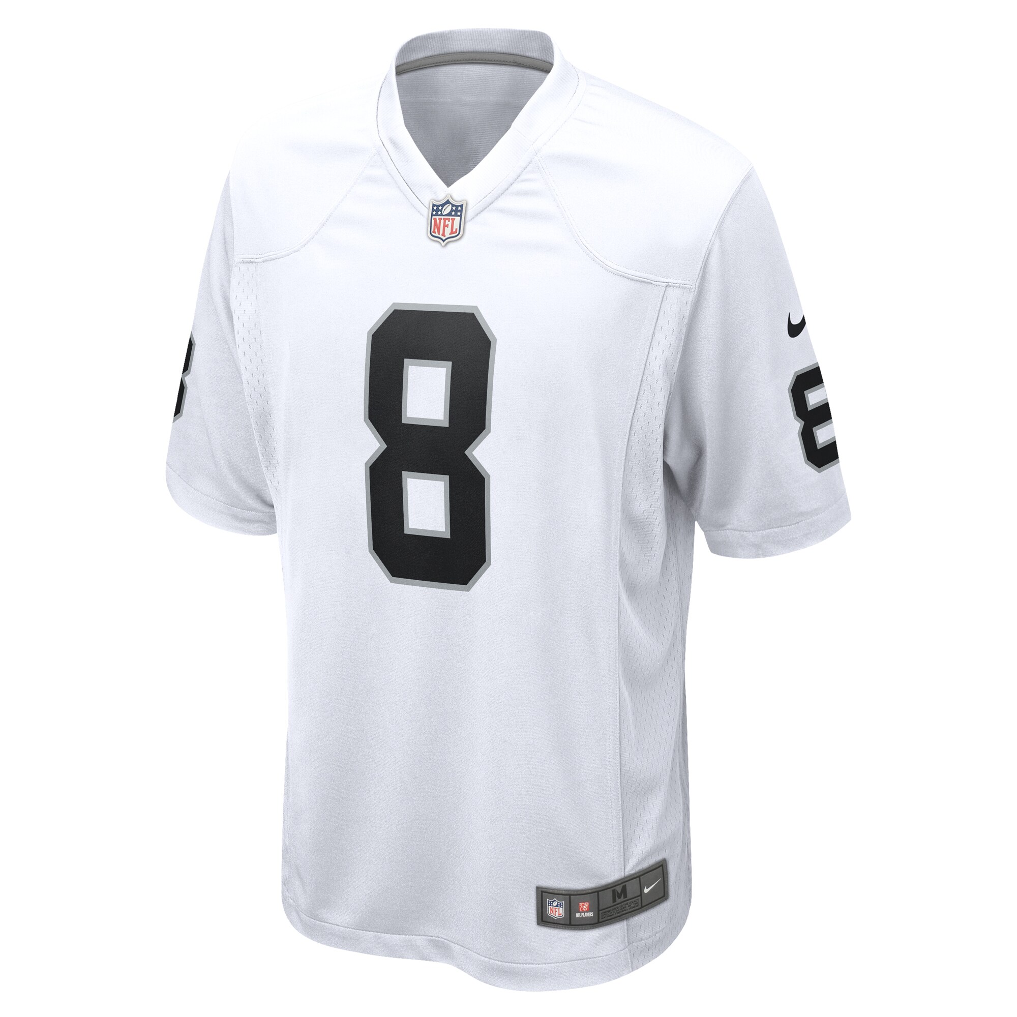 Josh Jacobs Las Vegas Raiders Game Player Jersey - White cheap jerseys for sale - CheapJerseys.Shop