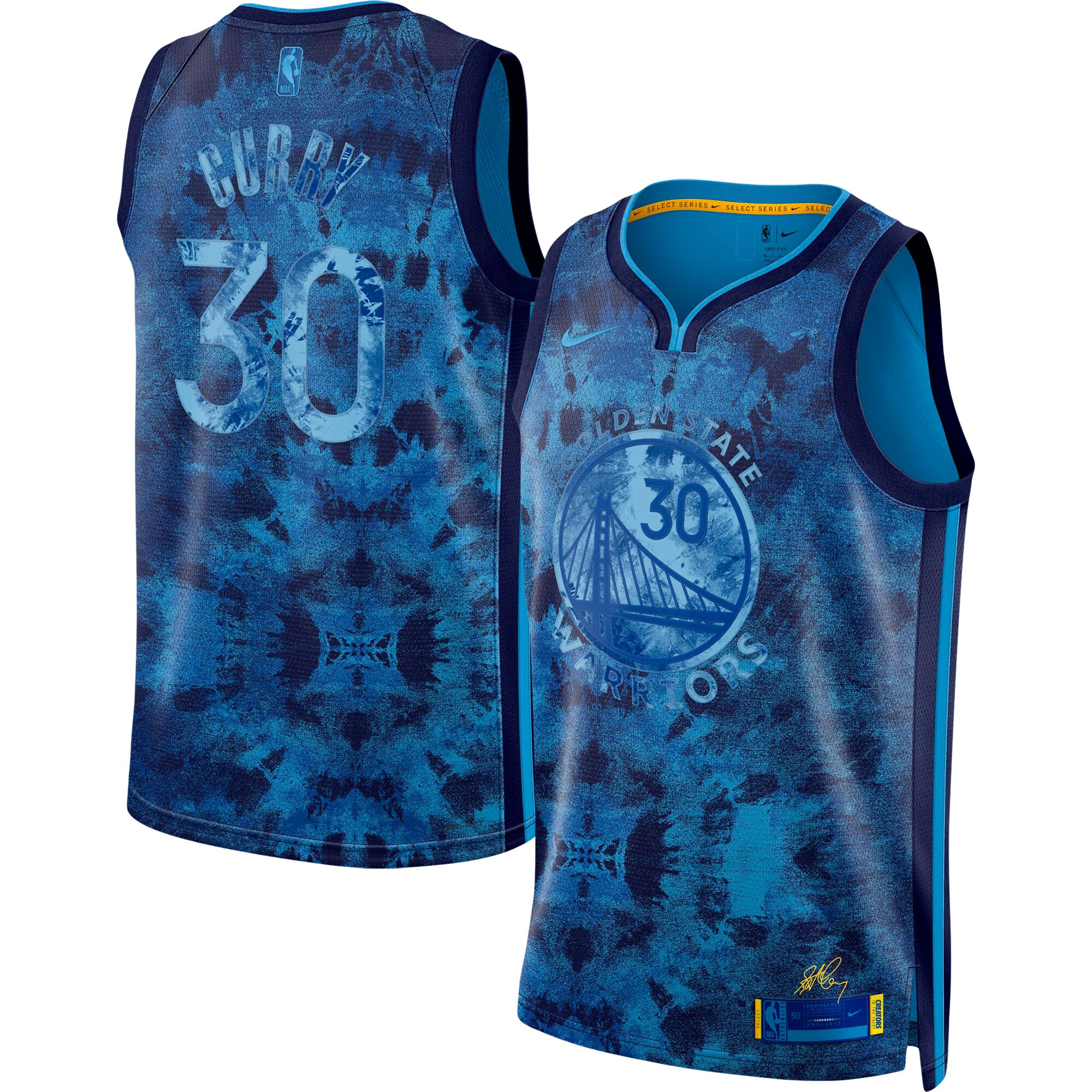 Stephen Curry Golden State Warriors Unisex Select Series Swingman Jersey - Royal cheap jerseys for sale - CheapJerseys.Shop