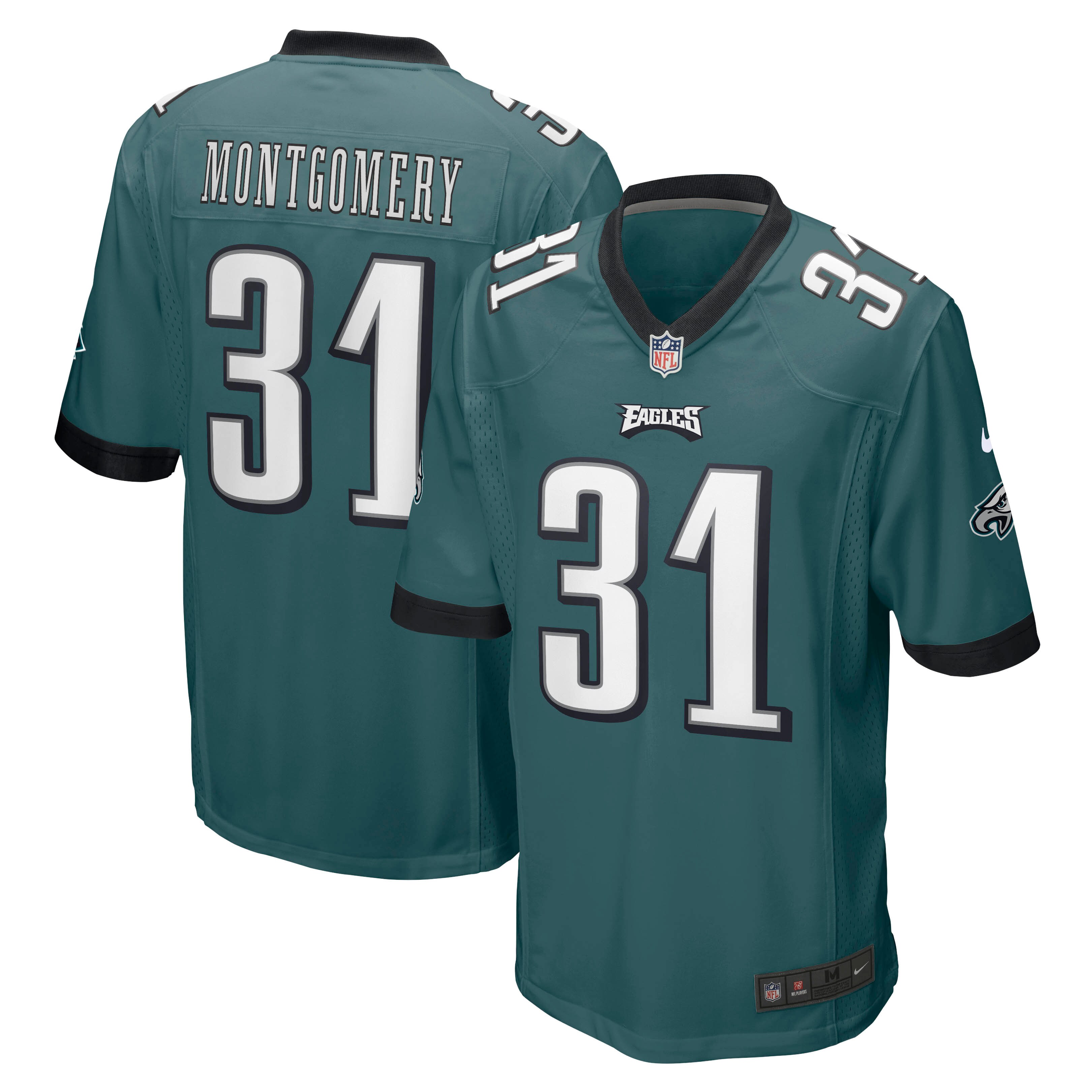 Wilbert Montgomery Philadelphia Eagles Retired Player Jersey - Midnight Green cheap jerseys for sale - CheapJerseys.Shop