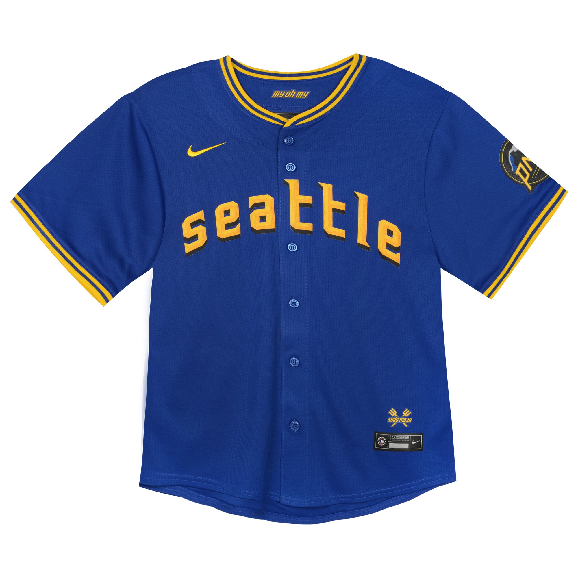 Seattle Mariners Toddler City Connect Limited Player Jersey - Navy cheap jerseys for sale - CheapJerseys.Shop