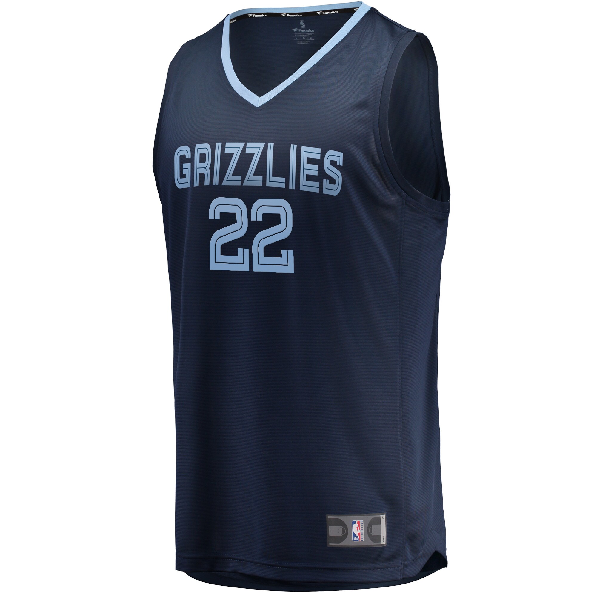 Desmond Bane Memphis Grizzlies Fanatics Fast Break Replica Jersey - Icon Edition - Navy cheap jerseys for sale - CheapJerseys.Shop