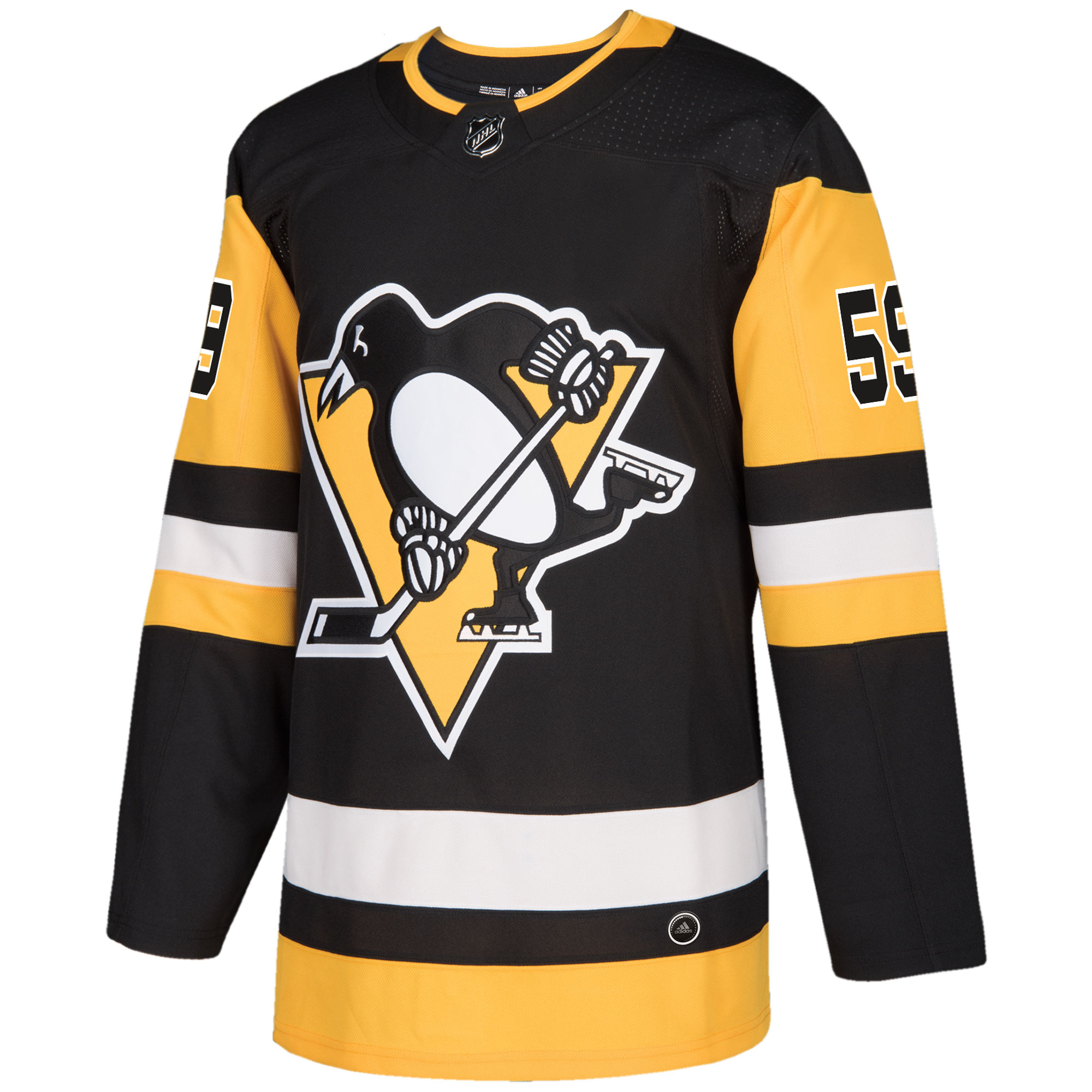 Jake Guentzel Pittsburgh Penguins Authentic Player Jersey - Black cheap jerseys for sale - CheapJerseys.Shop