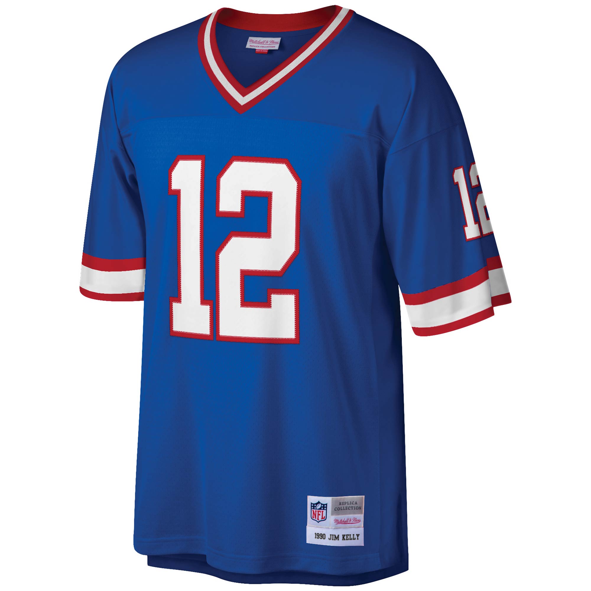 Jim Kelly Buffalo Bills Mitchell & Ness Legacy Replica Jersey - Royal cheap jerseys for sale - CheapJerseys.Shop