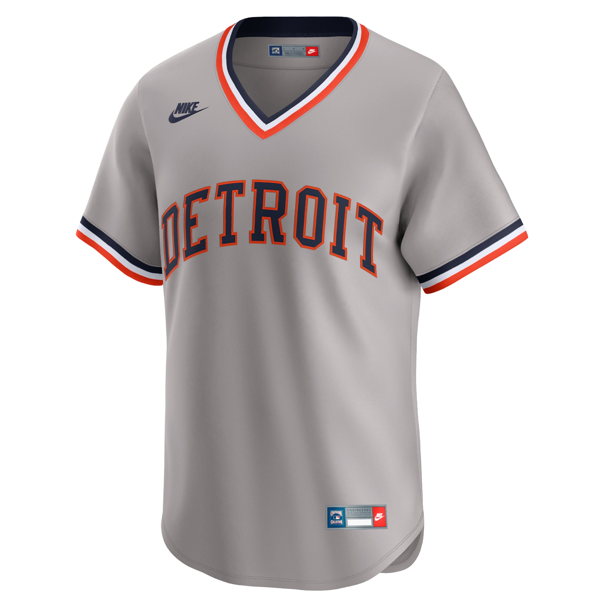 Detroit Tigers Cooperstown Collection Limited Jersey - Gray cheap jerseys for sale - CheapJerseys.Shop