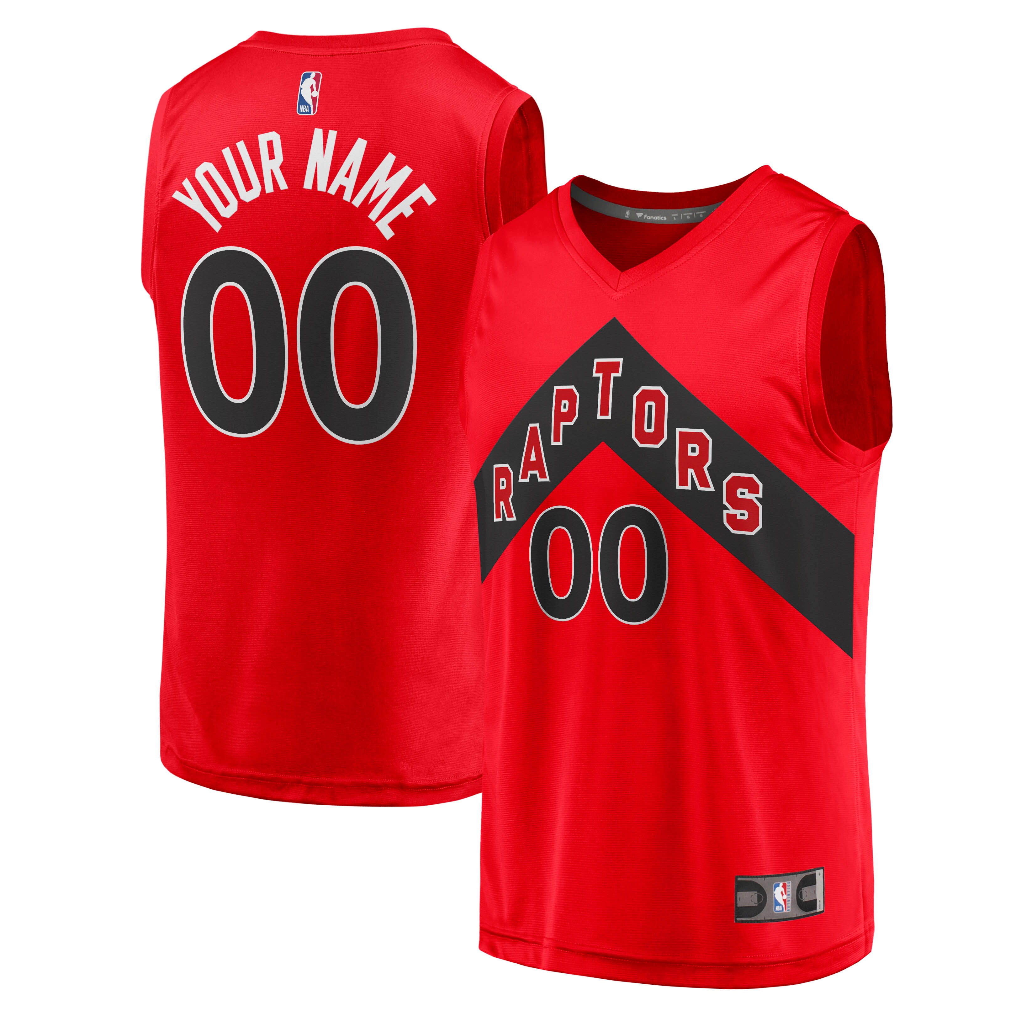 Toronto Raptors Fanatics Youth Fast Break Replica Custom Jersey - Icon Edition - Red cheap jerseys for sale - CheapJerseys.Shop