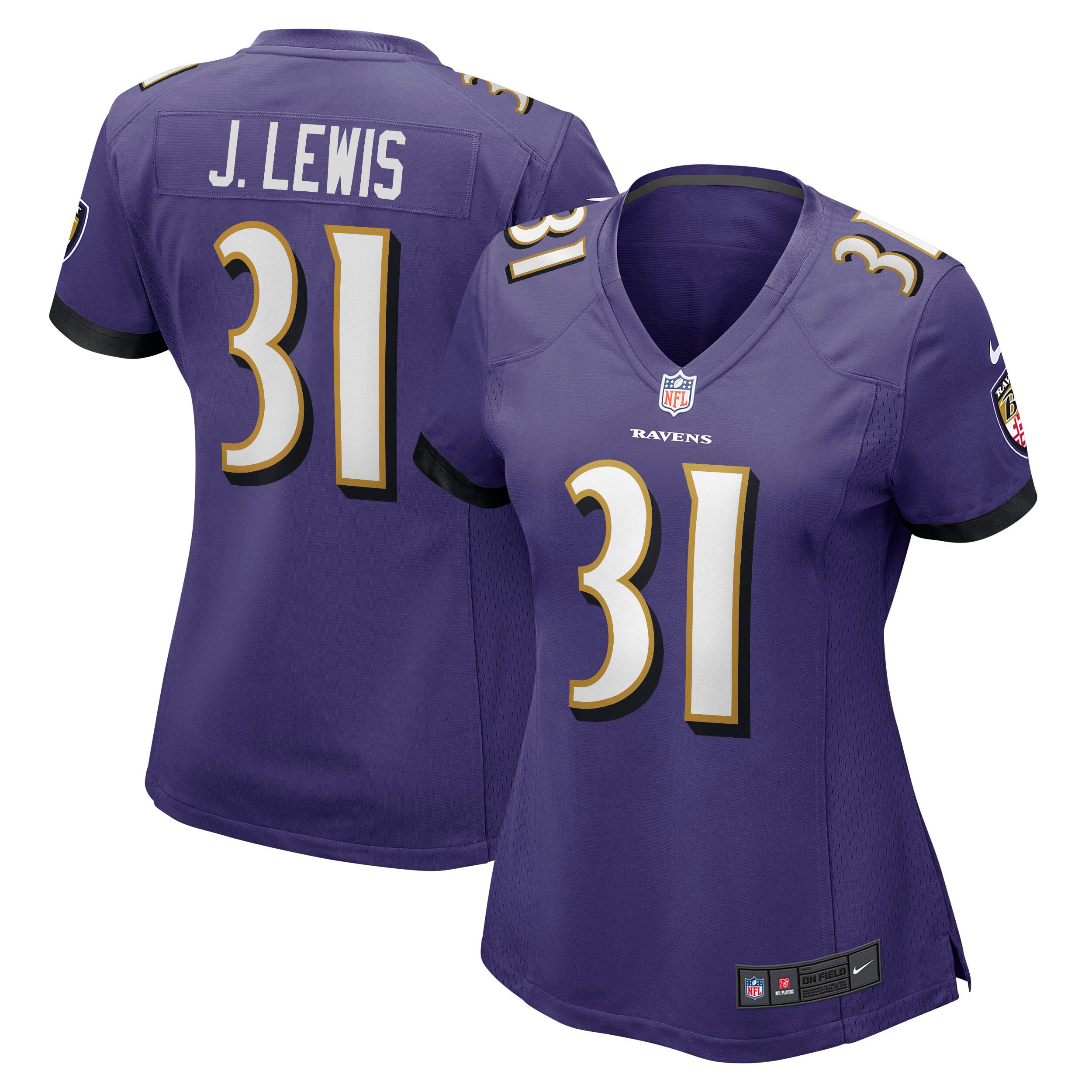 Jamal Lewis Baltimore Ravens Women's Game Retired Player Jersey - Purple cheap jerseys for sale - CheapJerseys.Shop