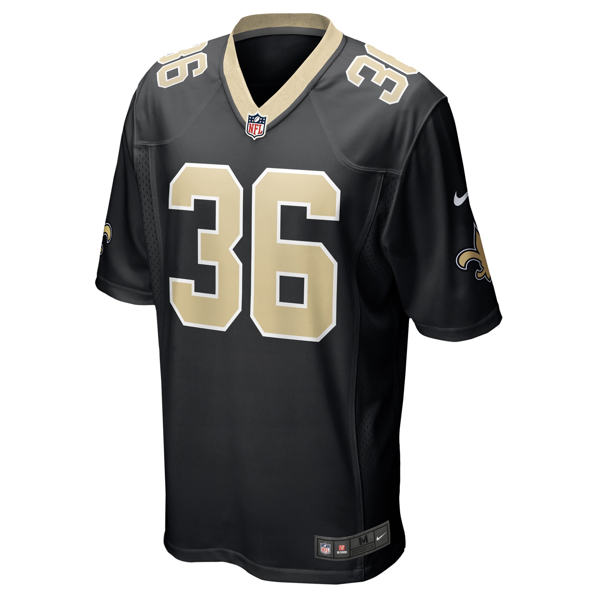 Anthony Johnson New Orleans Saints Team Game Jersey - Black cheap jerseys for sale - CheapJerseys.Shop