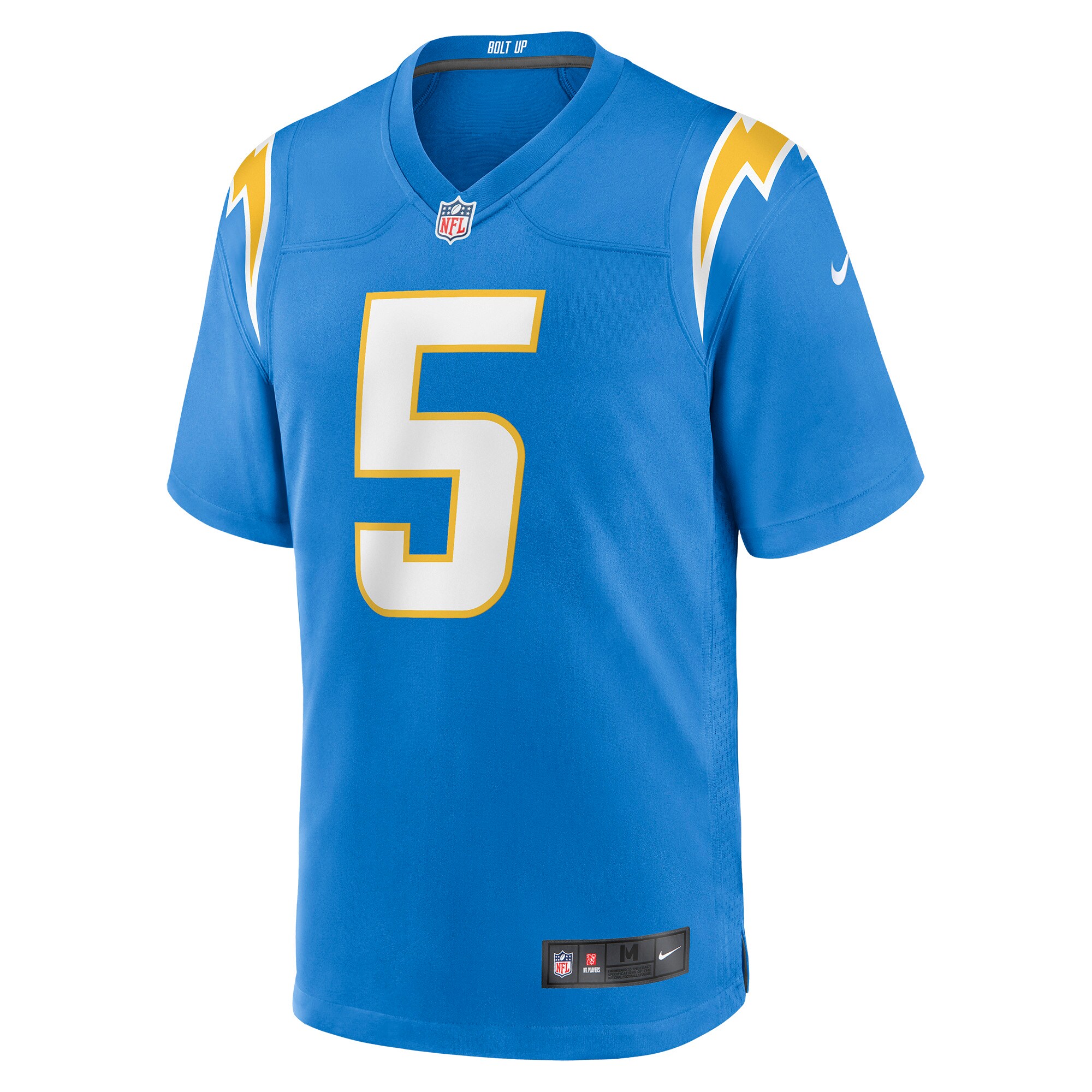 Joshua Palmer Los Angeles Chargers Game Player Jersey - Powder Blue cheap jerseys for sale - CheapJerseys.Shop