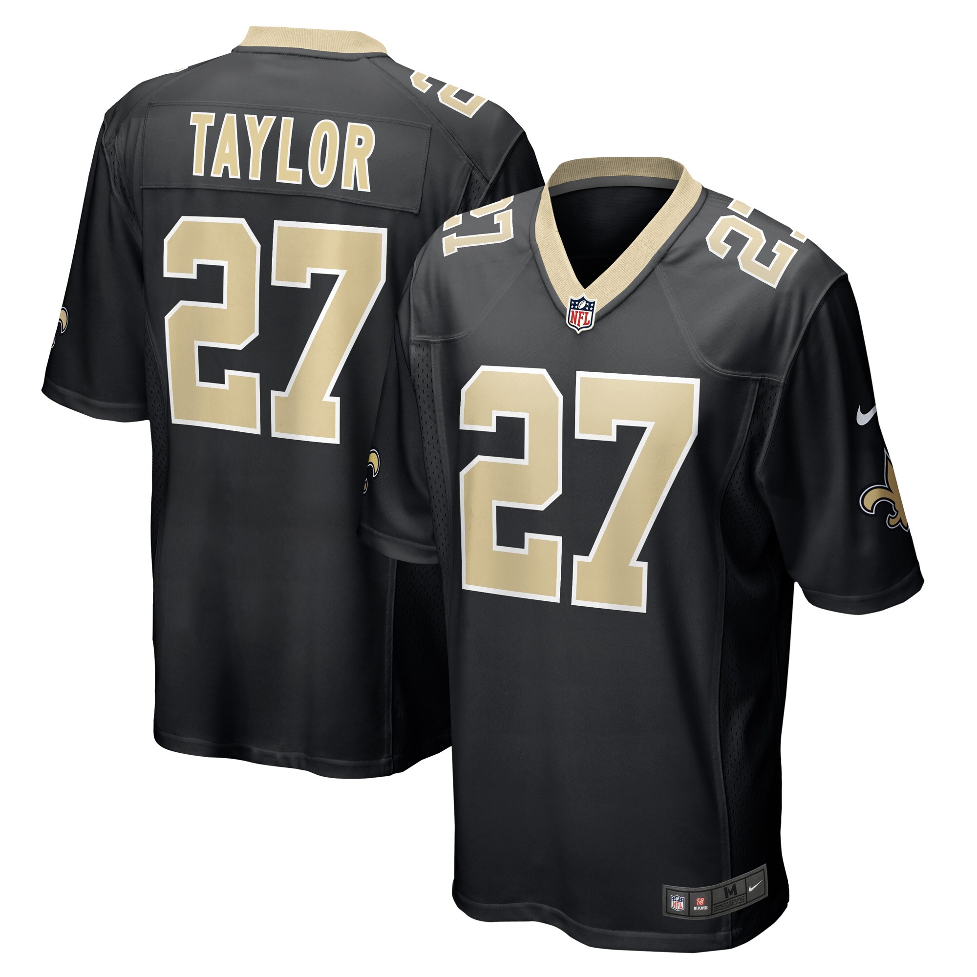 Alontae Taylor New Orleans Saints Game Player Jersey - Black cheap jerseys for sale - CheapJerseys.Shop