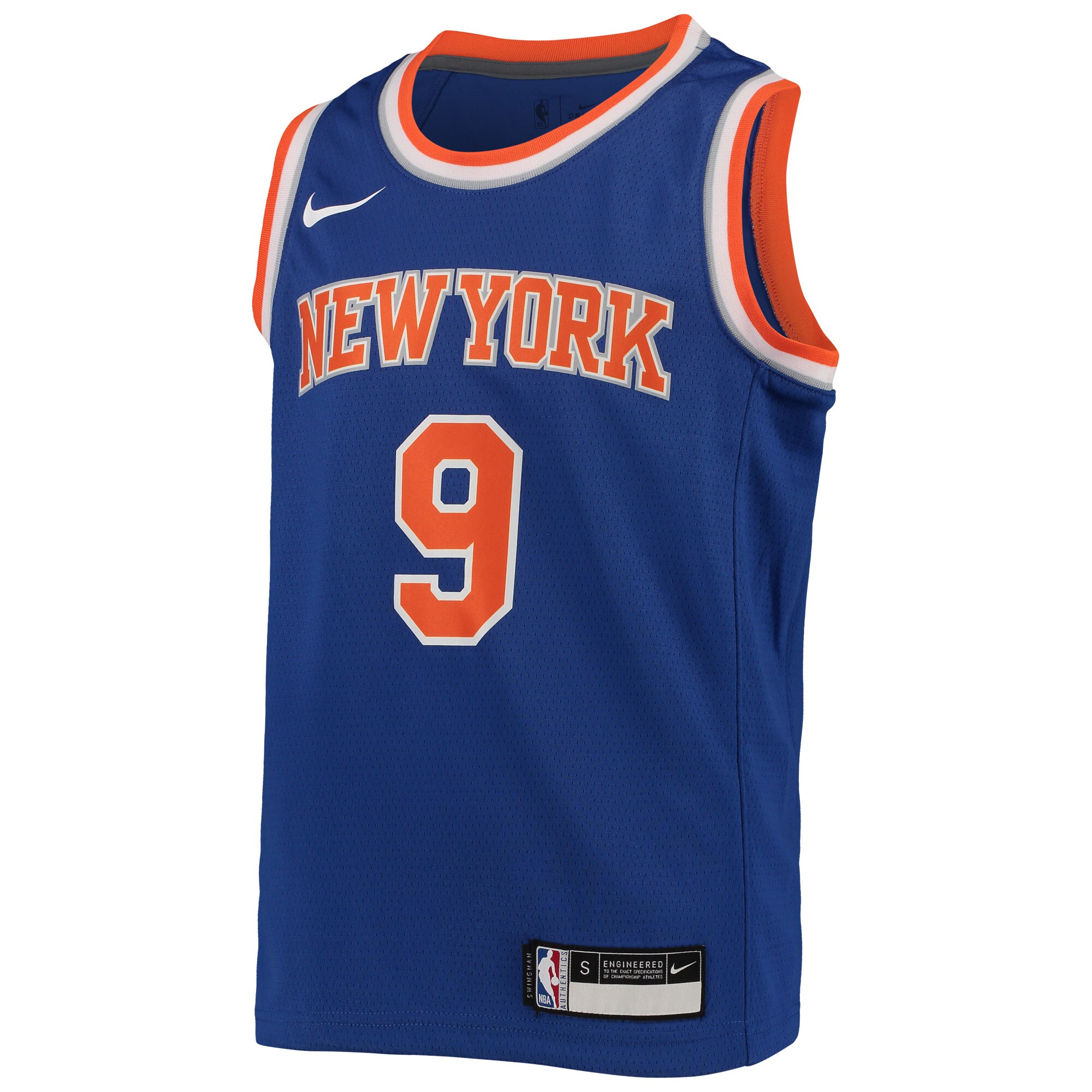 RJ Barrett New York Knicks Youth Swingman Jersey - Icon Edition - Royal cheap jerseys for sale - CheapJerseys.Shop