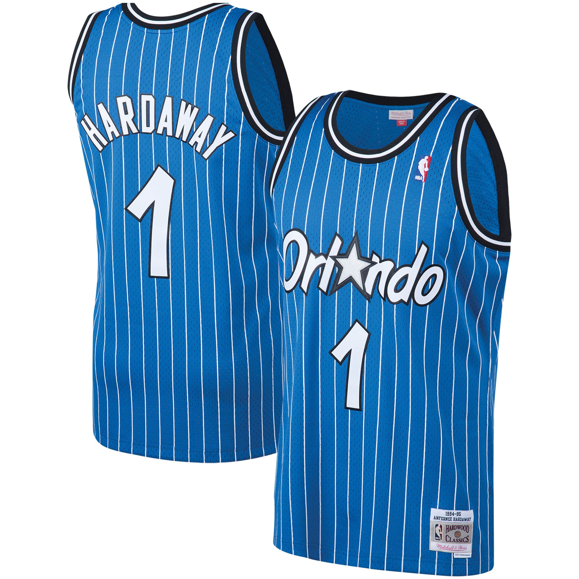 Penny Hardaway Orlando Magic Mitchell & Ness 1994\/95 Big & Tall Hardwood Classics Swingman Jersey - Blue cheap jerseys for sale - CheapJerseys.Shop