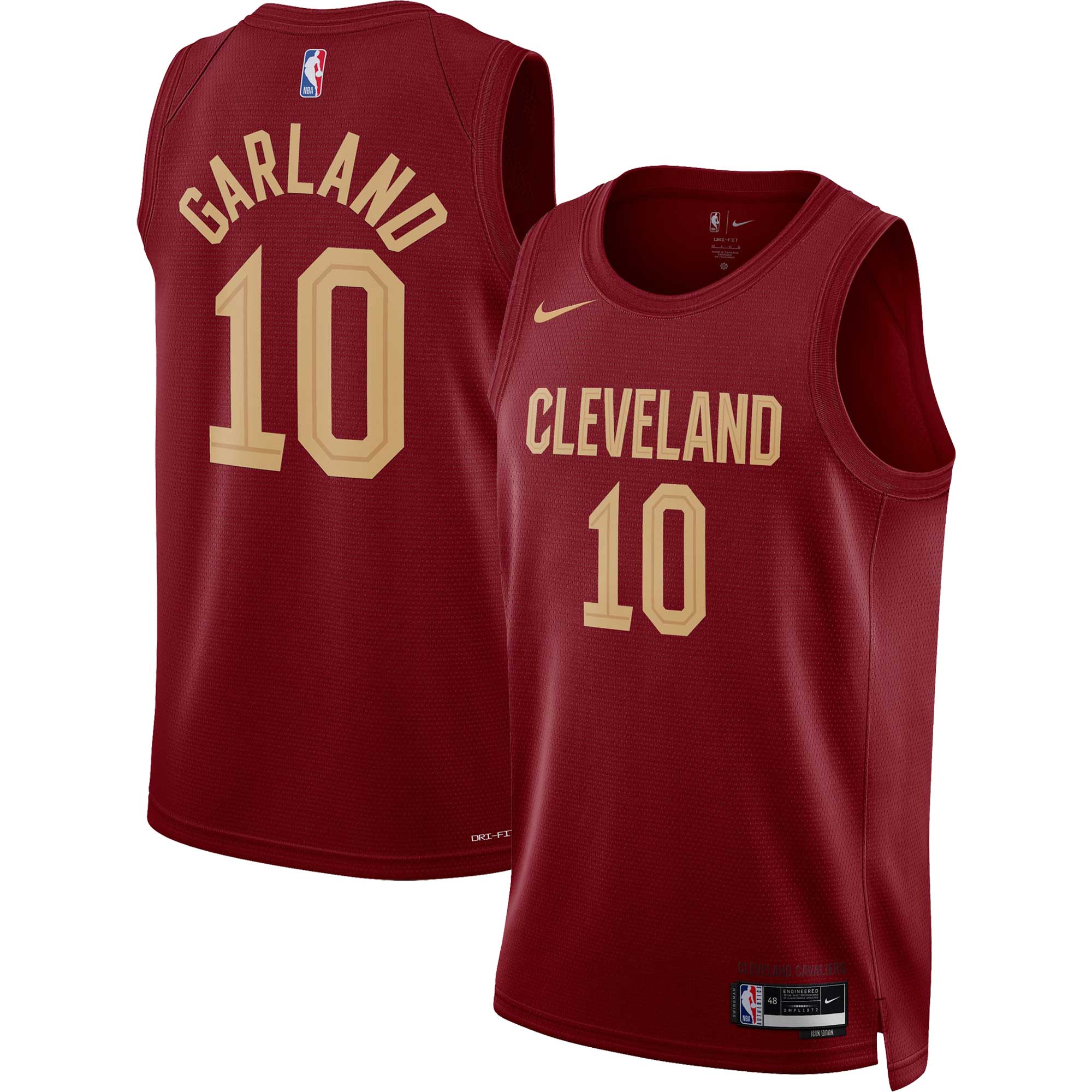 Darius Garland Cleveland Cavaliers Unisex Swingman Jersey - Icon Edition - Wine cheap jerseys for sale - CheapJerseys.Shop